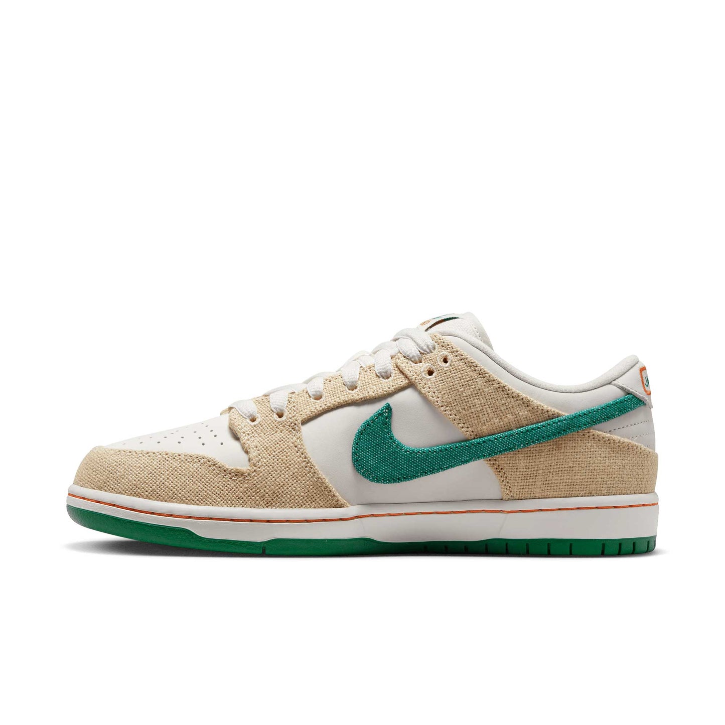 Nike SB Dunk Low Pro Jarritos®️, phantom/safety orange - malachite - Tiki Room Skateboards - 8