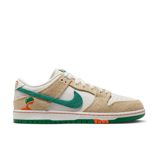 Nike SB Dunk Low Pro Jarritos®️, phantom/safety orange - malachite - Tiki Room Skateboards - 1