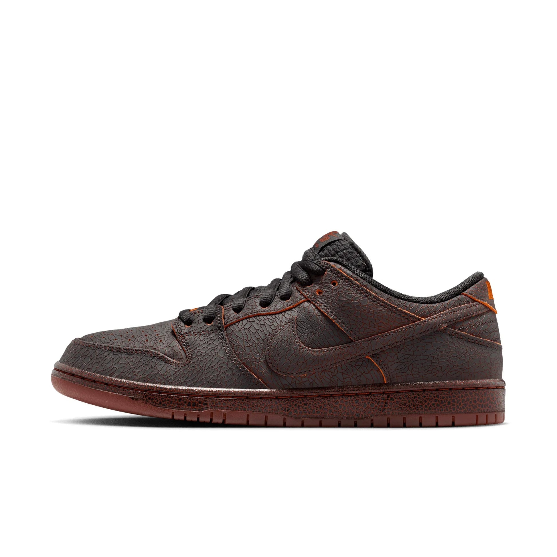 Nike SB Dunk Low Pro Krampus Premium, dk smoke grey/campfire orange - black - Tiki Room Skateboards - 13