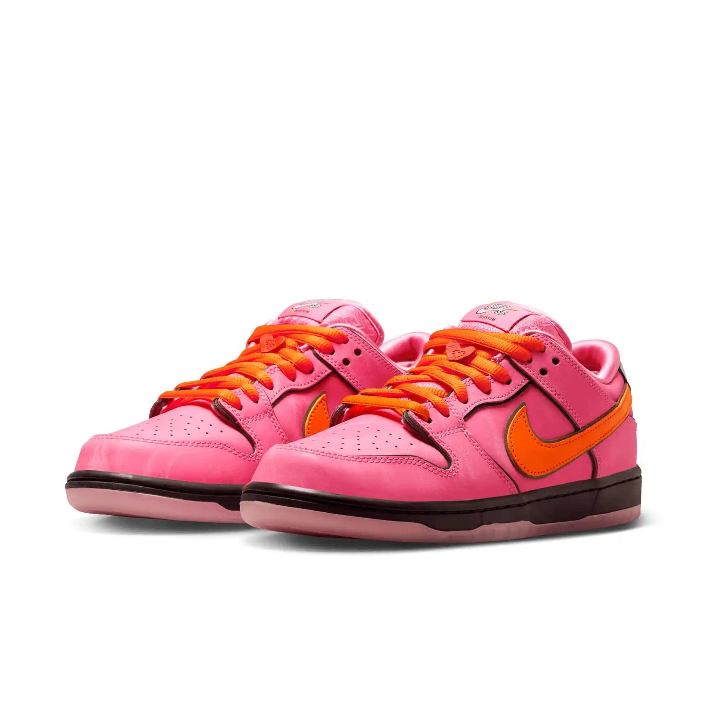Nike SB Dunk Low Pro, lotus pink/digital pink - med soft pink - Tiki Room Skateboards - 1