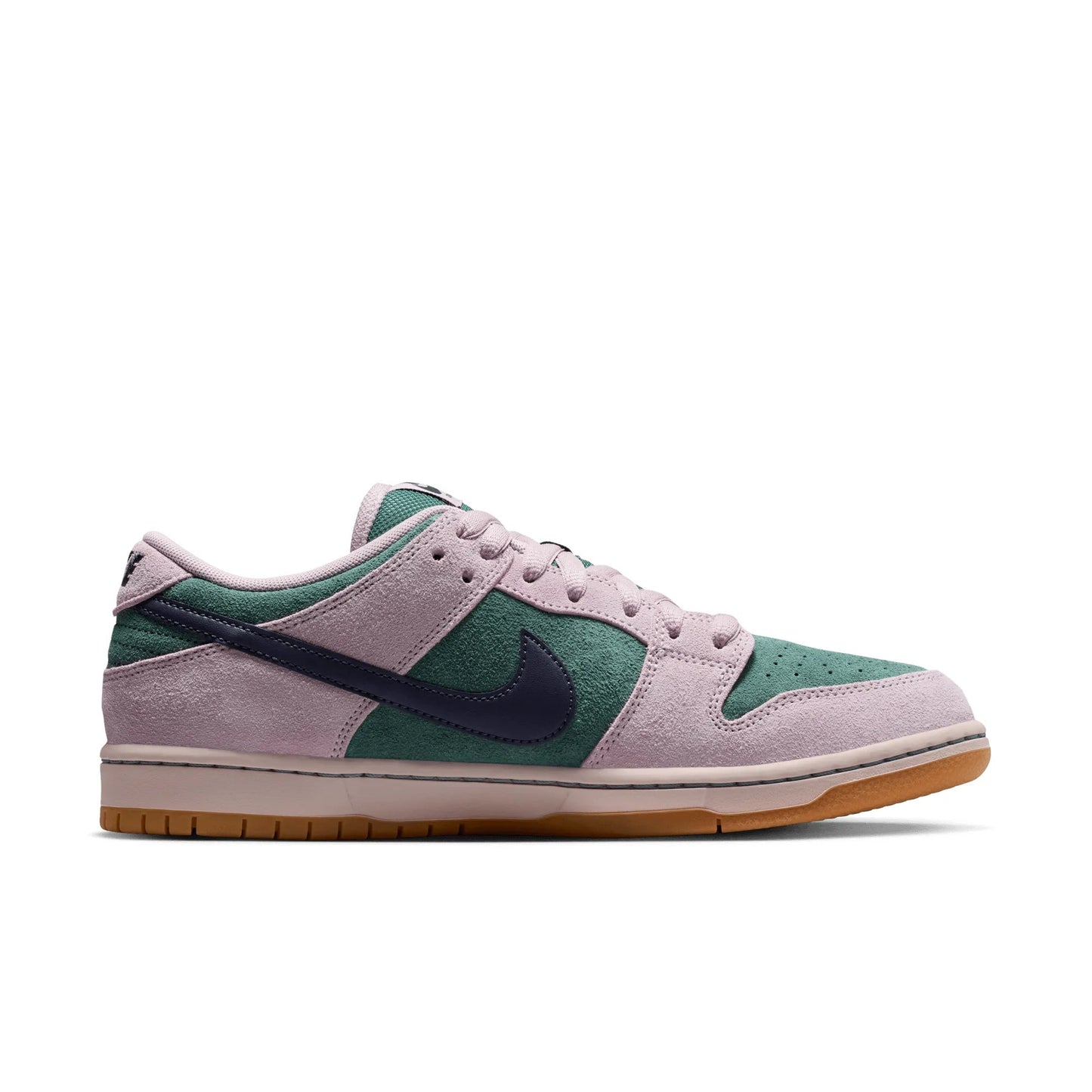 Nike SB Dunk Low Pro, mineral slate/dark raisin - particle rose - Tiki Room Skateboards - 10