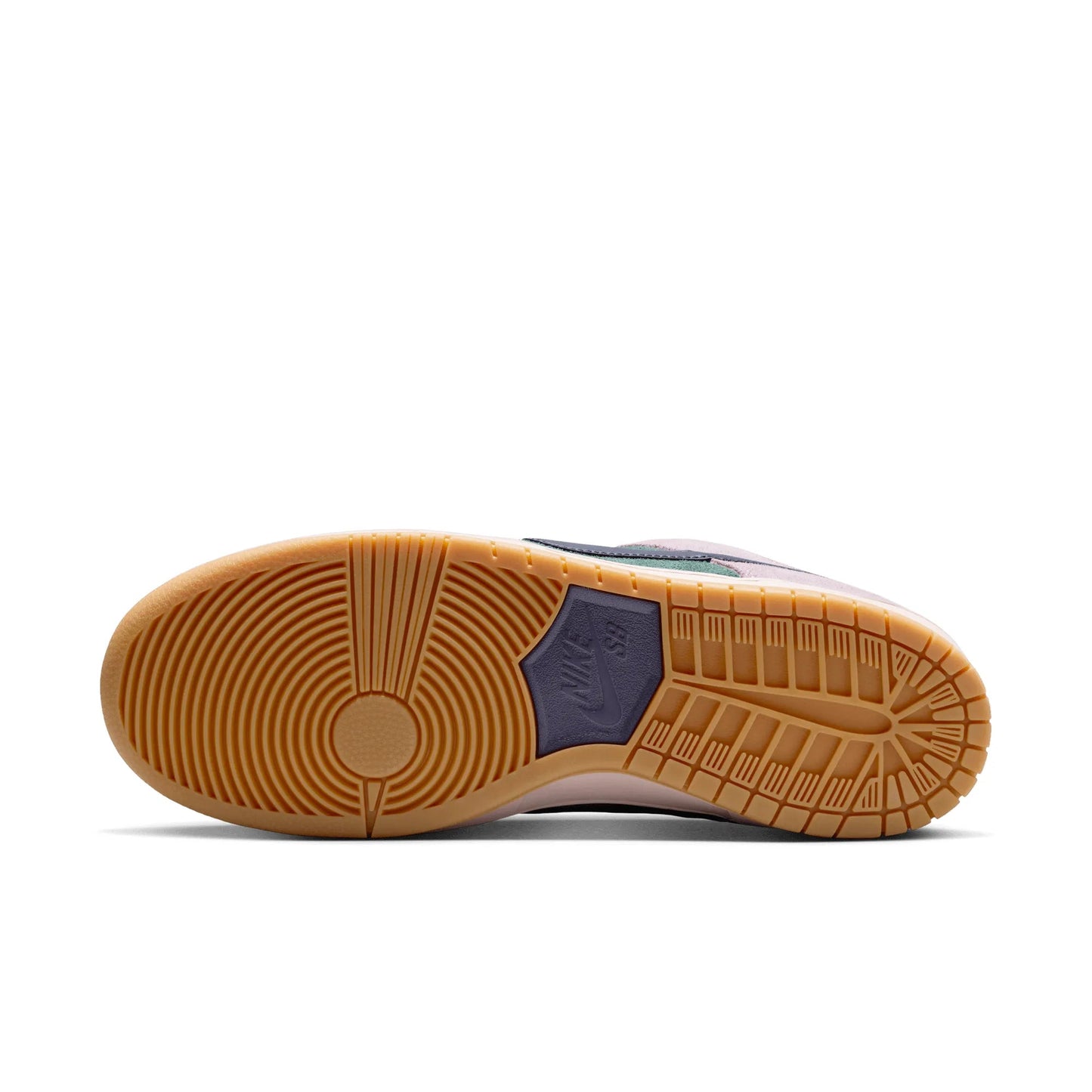 Nike SB Dunk Low Pro, mineral slate/dark raisin - particle rose - Tiki Room Skateboards - 7