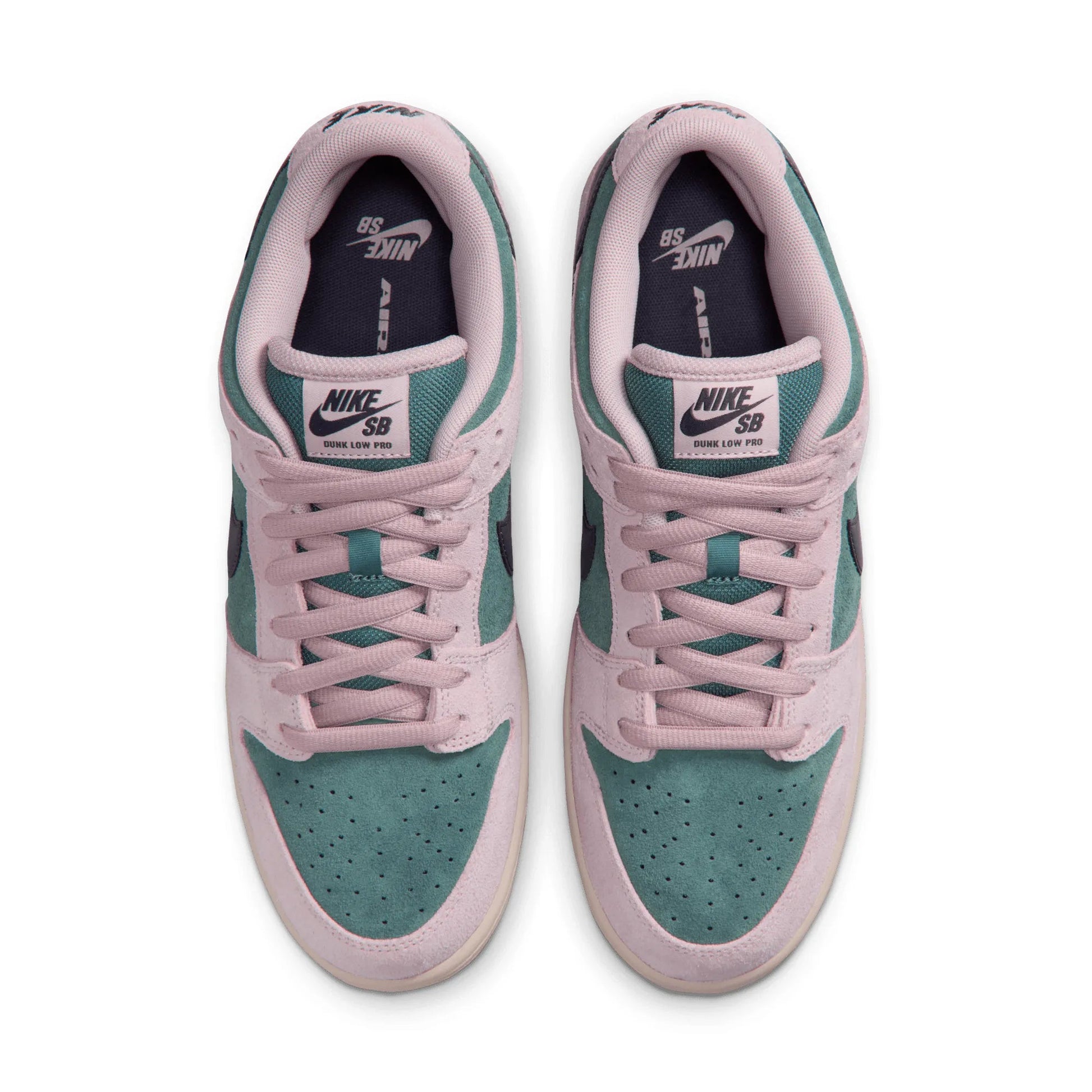 Nike SB Dunk Low Pro, mineral slate/dark raisin - particle rose - Tiki Room Skateboards - 5