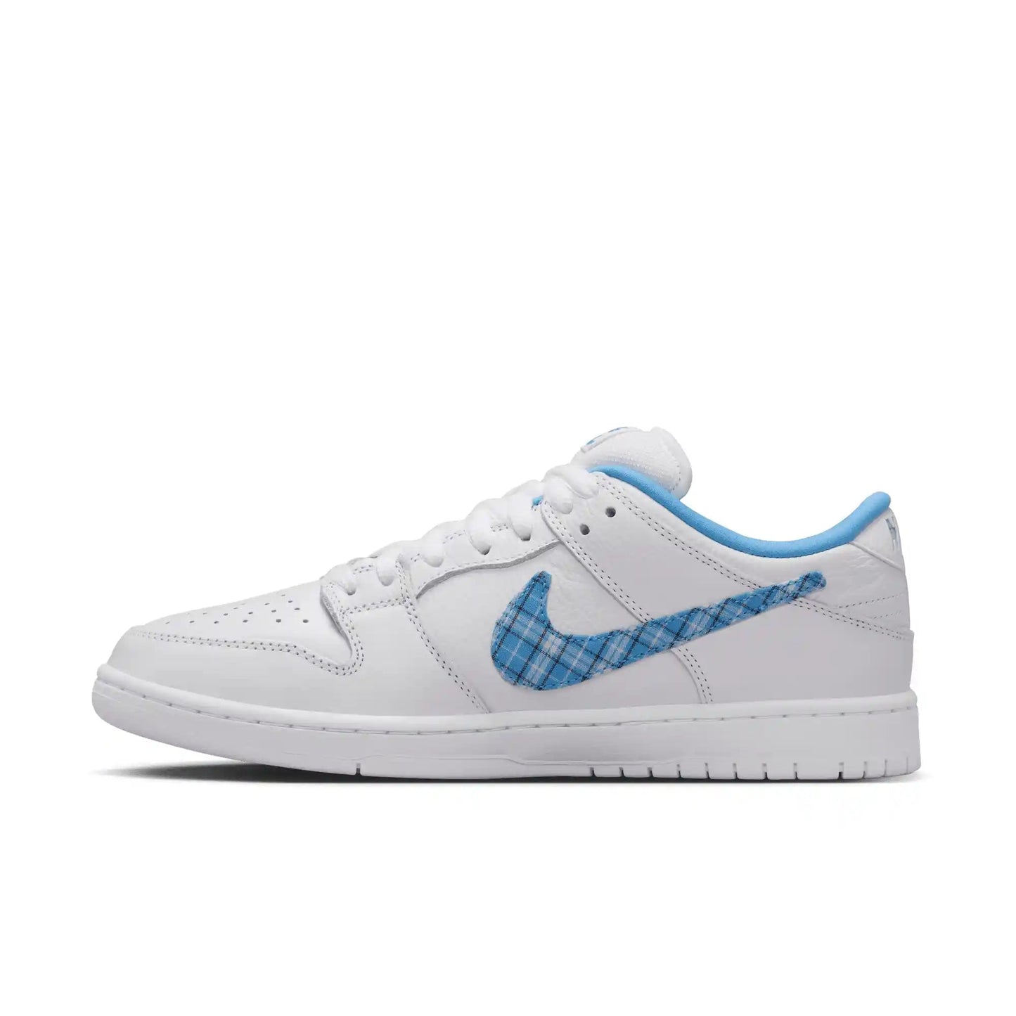 Nike SB Dunk Low Pro Nicole Hause, white/university blue - white - Tiki Room Skateboards - 12