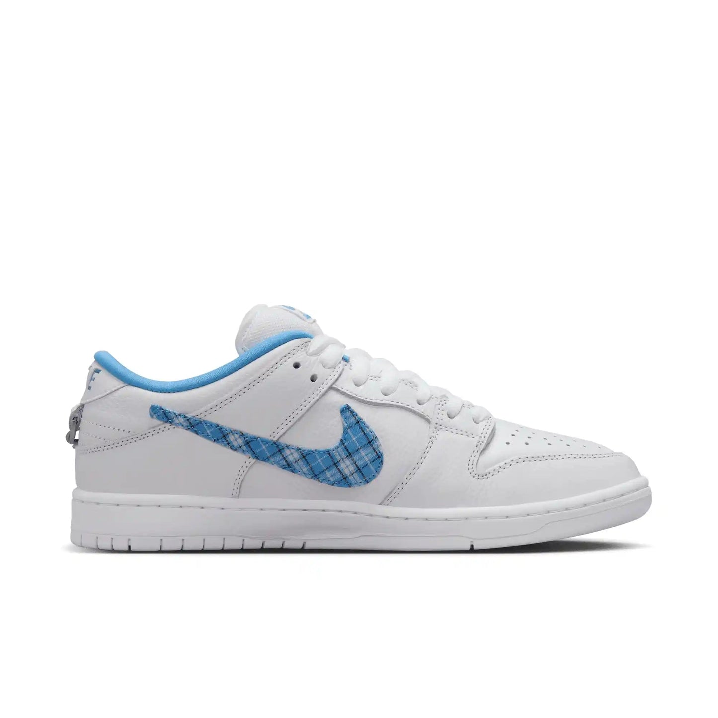 Nike SB Dunk Low Pro Nicole Hause, white/university blue - white - Tiki Room Skateboards - 13