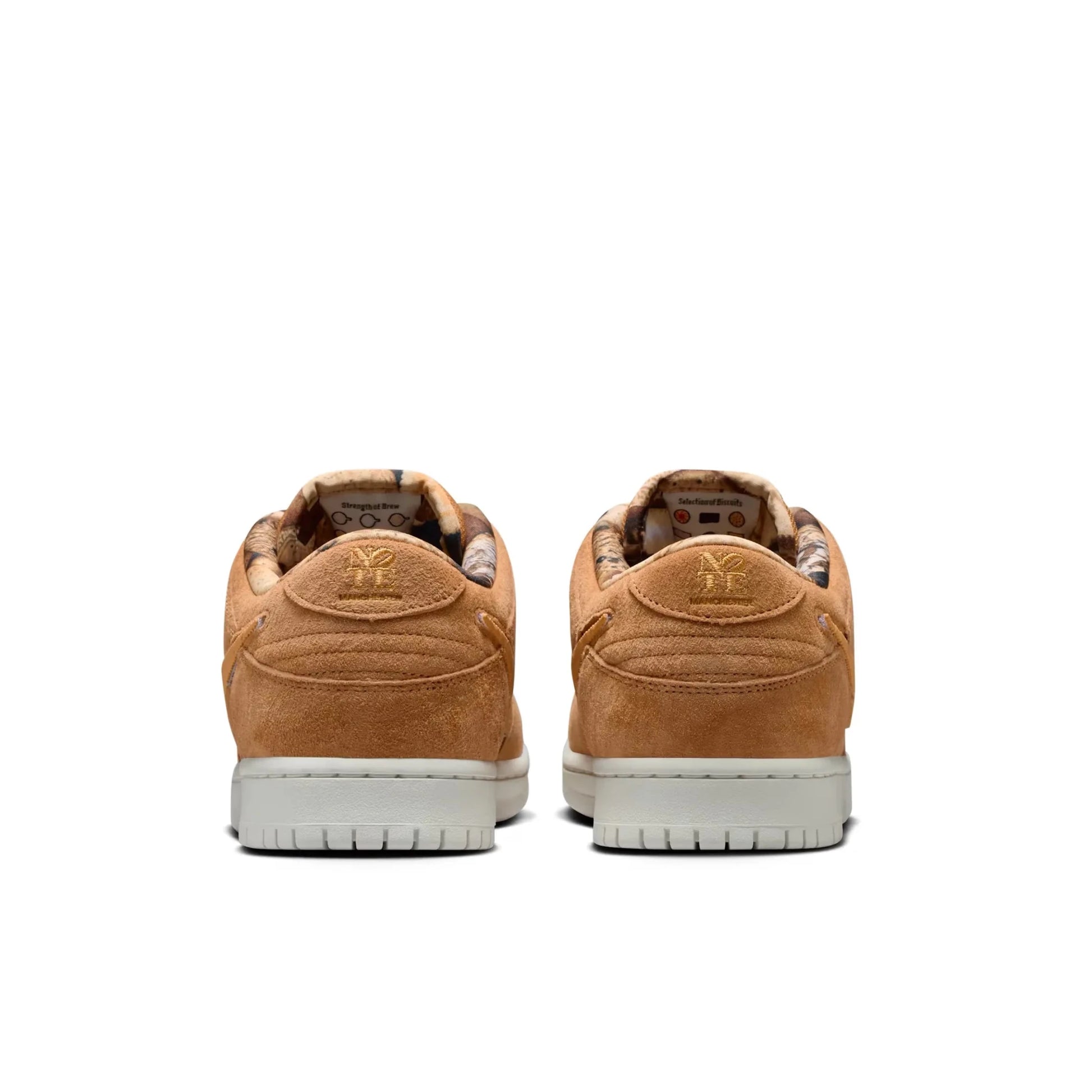 Nike SB Dunk Low Pro Note, flax/honeycomb - summit white - sail - Tiki Room Skateboards - 6