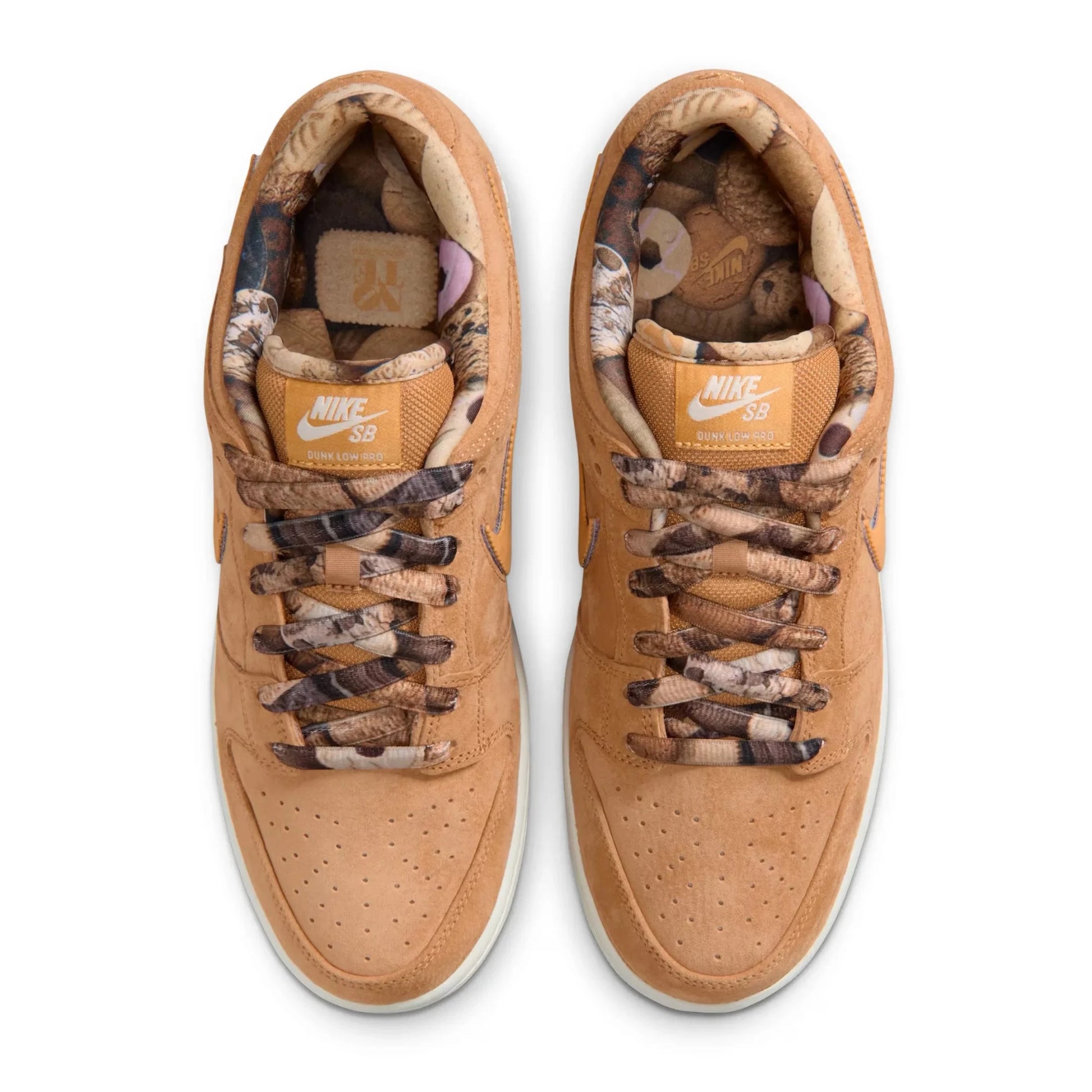 Nike SB Dunk Low Pro Note, flax/honeycomb - summit white - sail - Tiki Room Skateboards - 5