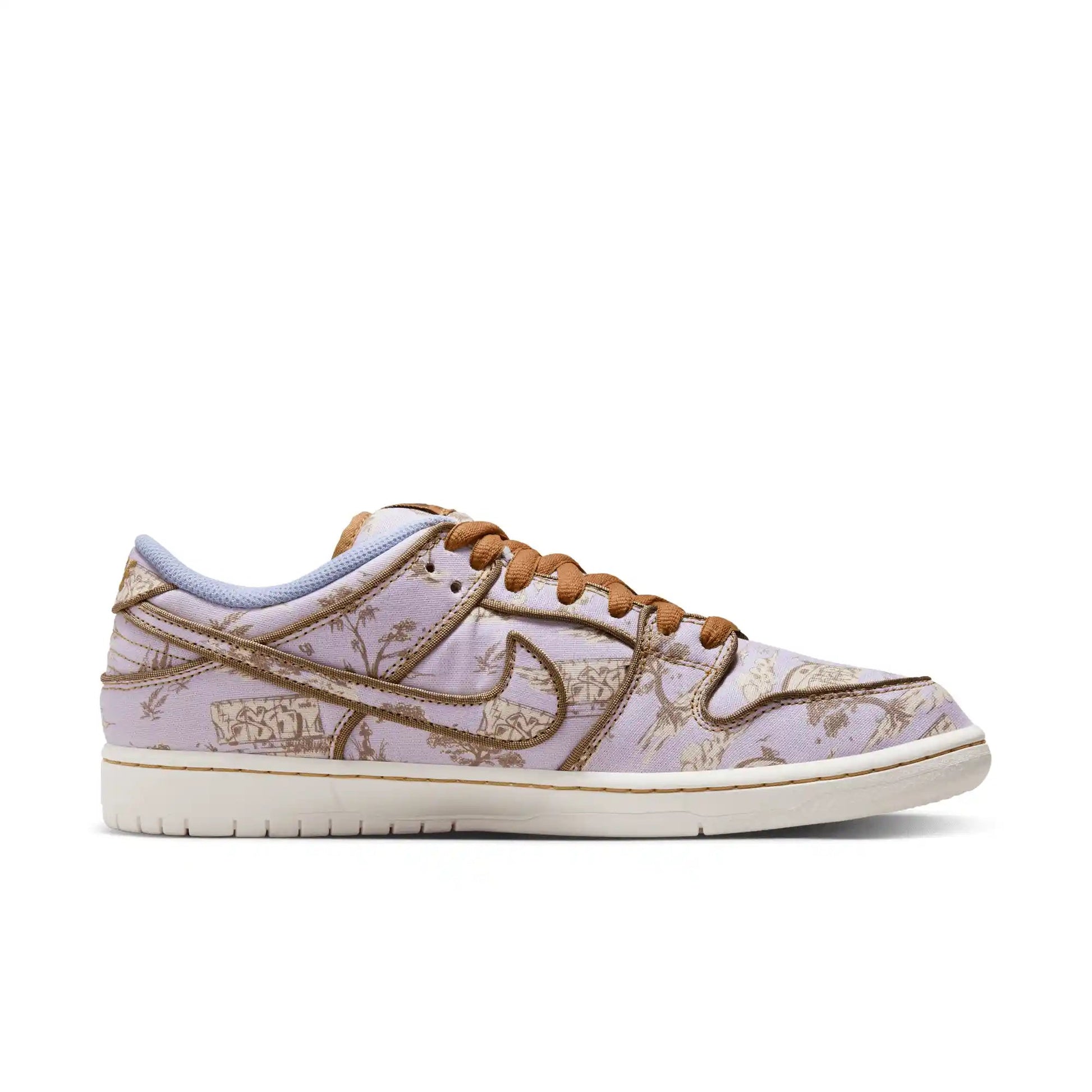 Nike SB Dunk Low Pro Premium, football grey/coconut milk - khaki - Tiki Room Skateboards - 8