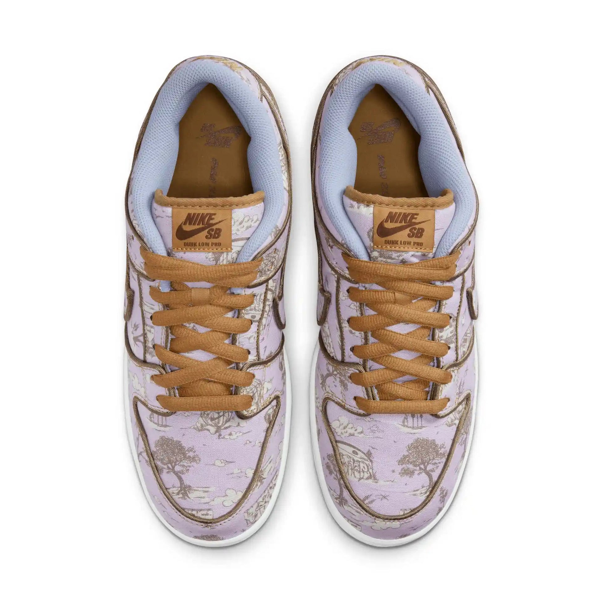 Nike SB Dunk Low Pro Premium, football grey/coconut milk - khaki - Tiki Room Skateboards - 5