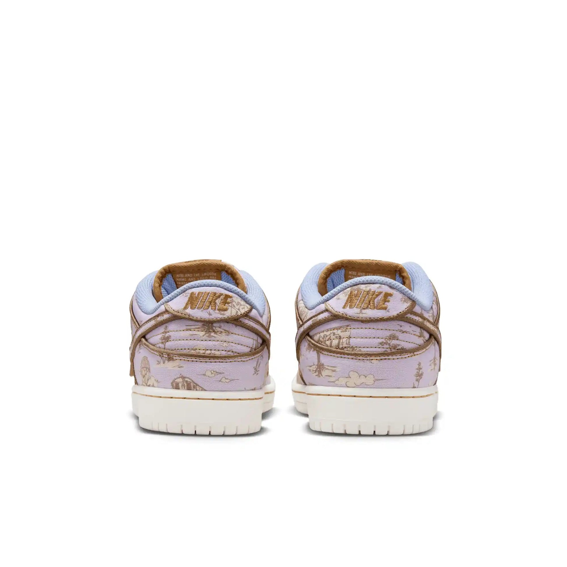 Nike SB Dunk Low Pro Premium, football grey/coconut milk - khaki - Tiki Room Skateboards - 4