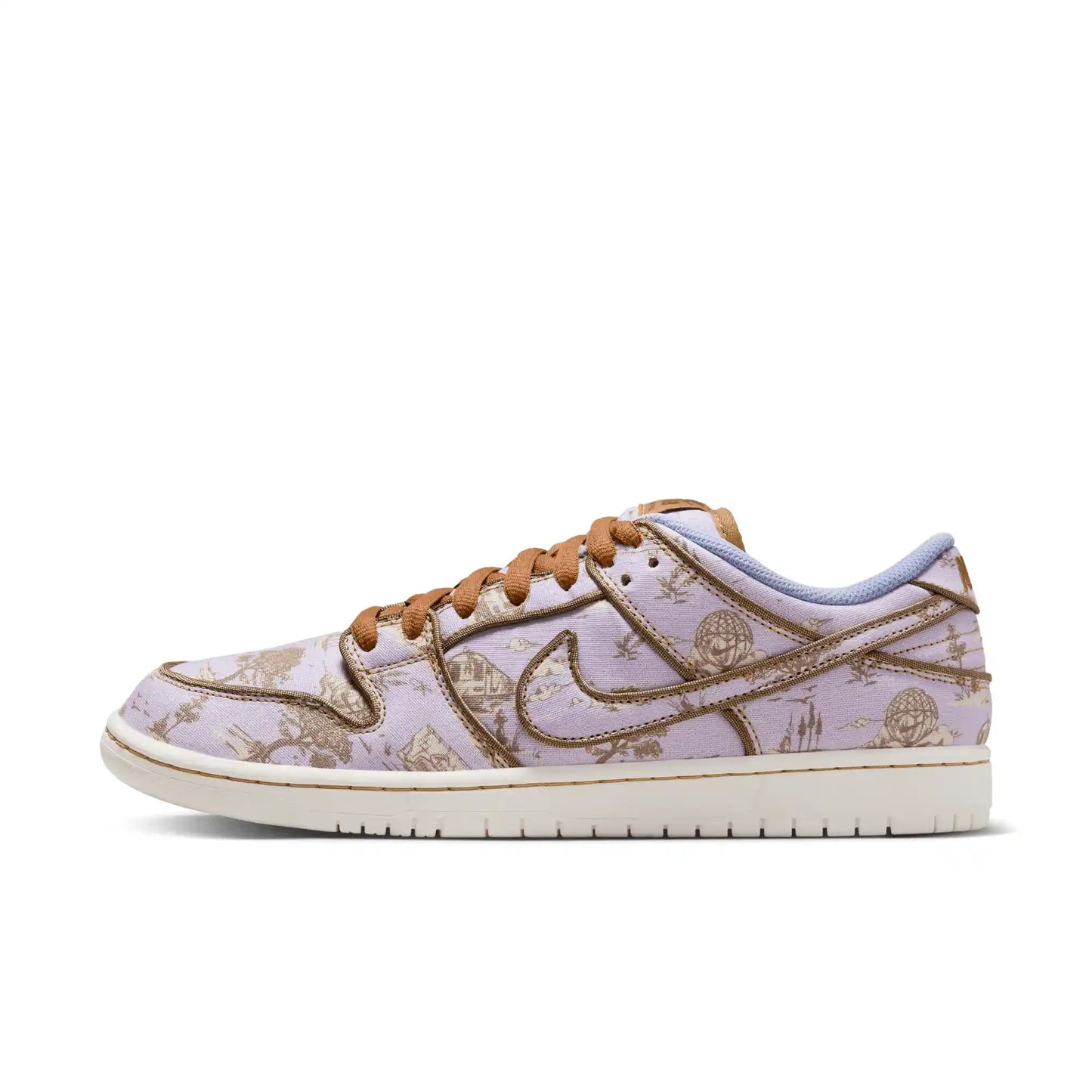Nike SB Dunk Low Pro Premium, football grey/coconut milk - khaki - Tiki Room Skateboards - 6