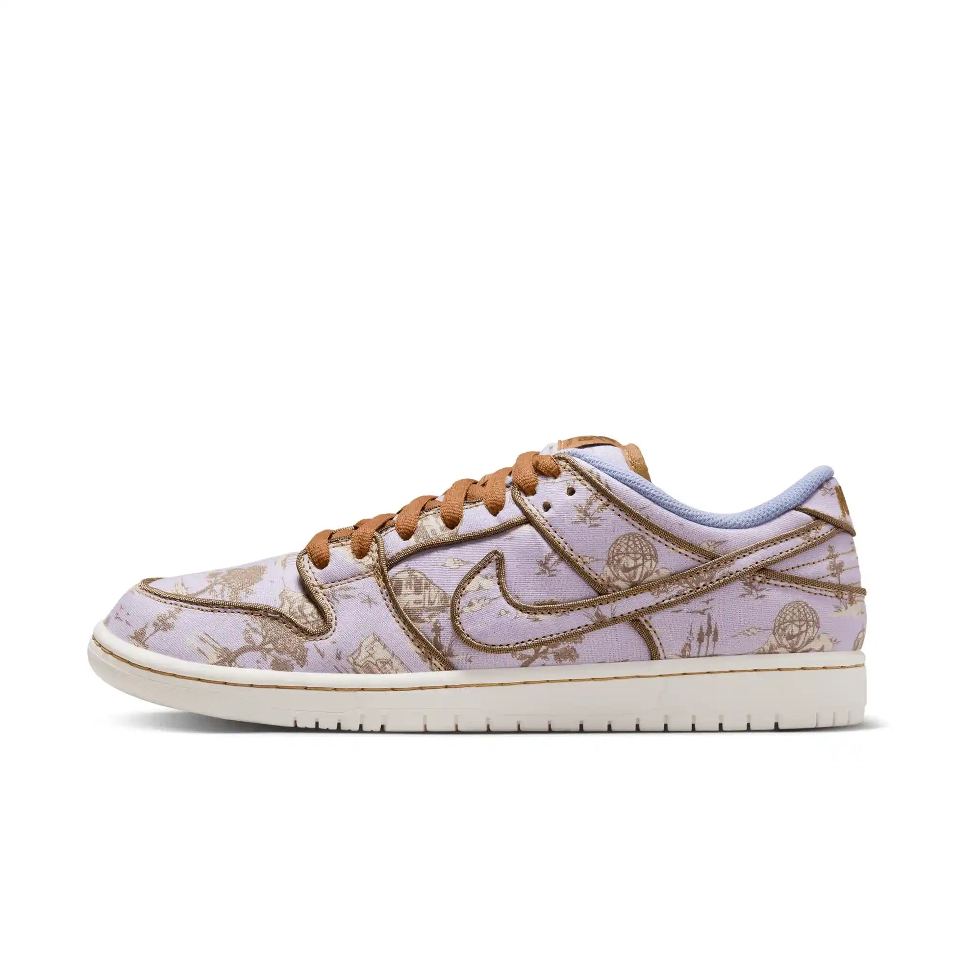 Nike SB Dunk Low Pro Premium, football grey/coconut milk - khaki - Tiki Room Skateboards - 6