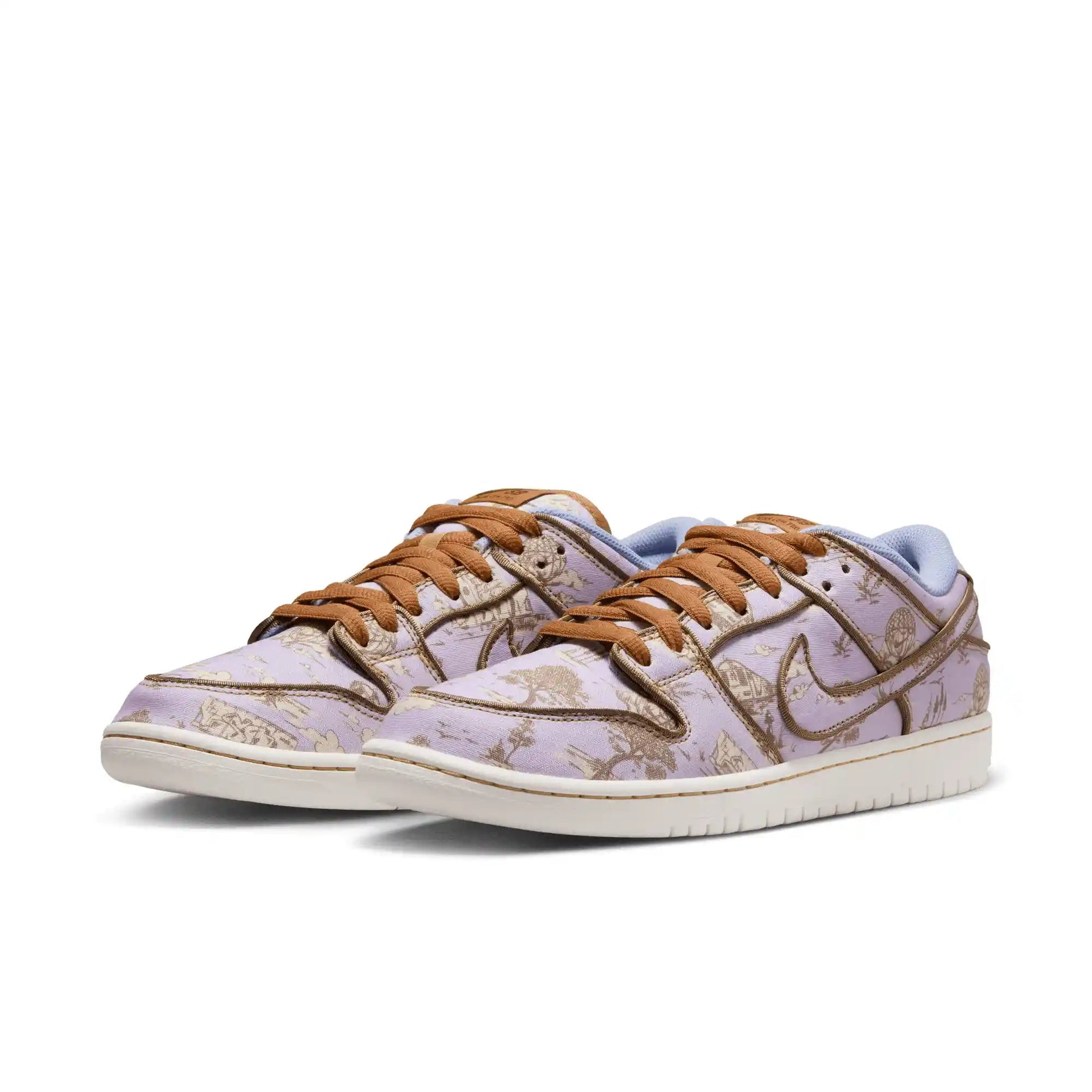 Nike SB Dunk Low Pro Premium, football grey/coconut milk - khaki - Tiki Room Skateboards - 2