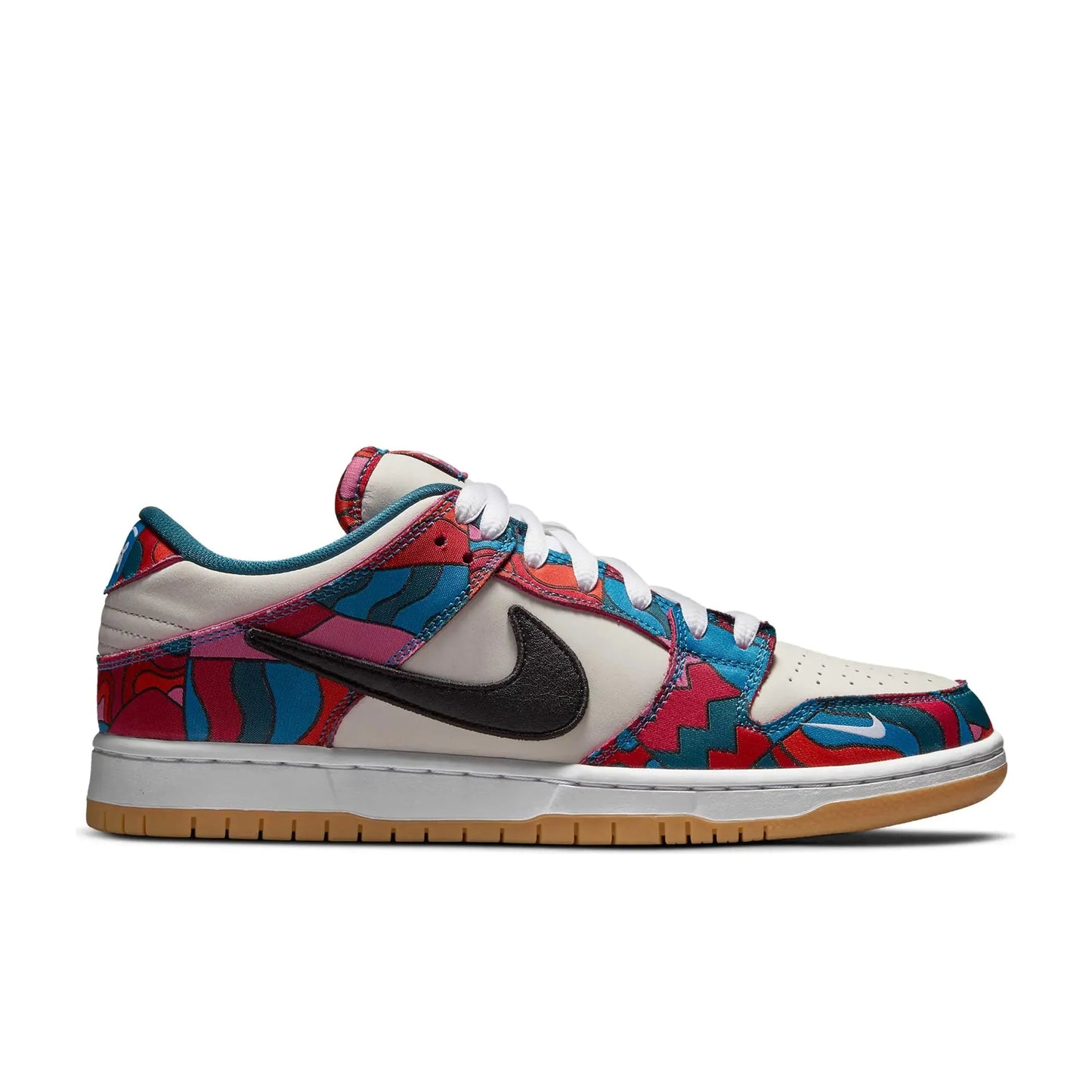 Nike SB Dunk Low Pro QS Parra, fireberry/black - Tiki Room Skateboards - 1
