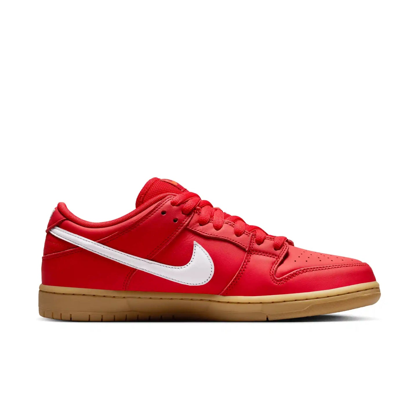 Nike SB Dunk Low Pro, university red/white-university red - Tiki Room Skateboards - 10