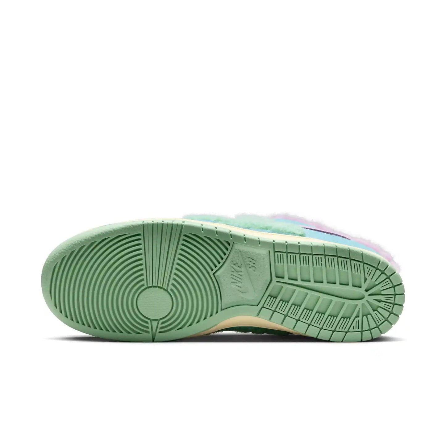 Nike SB Dunk Low Pro Verdy, blue gaze/arctic pink - bicycle yellow - Tiki Room Skateboards - 12