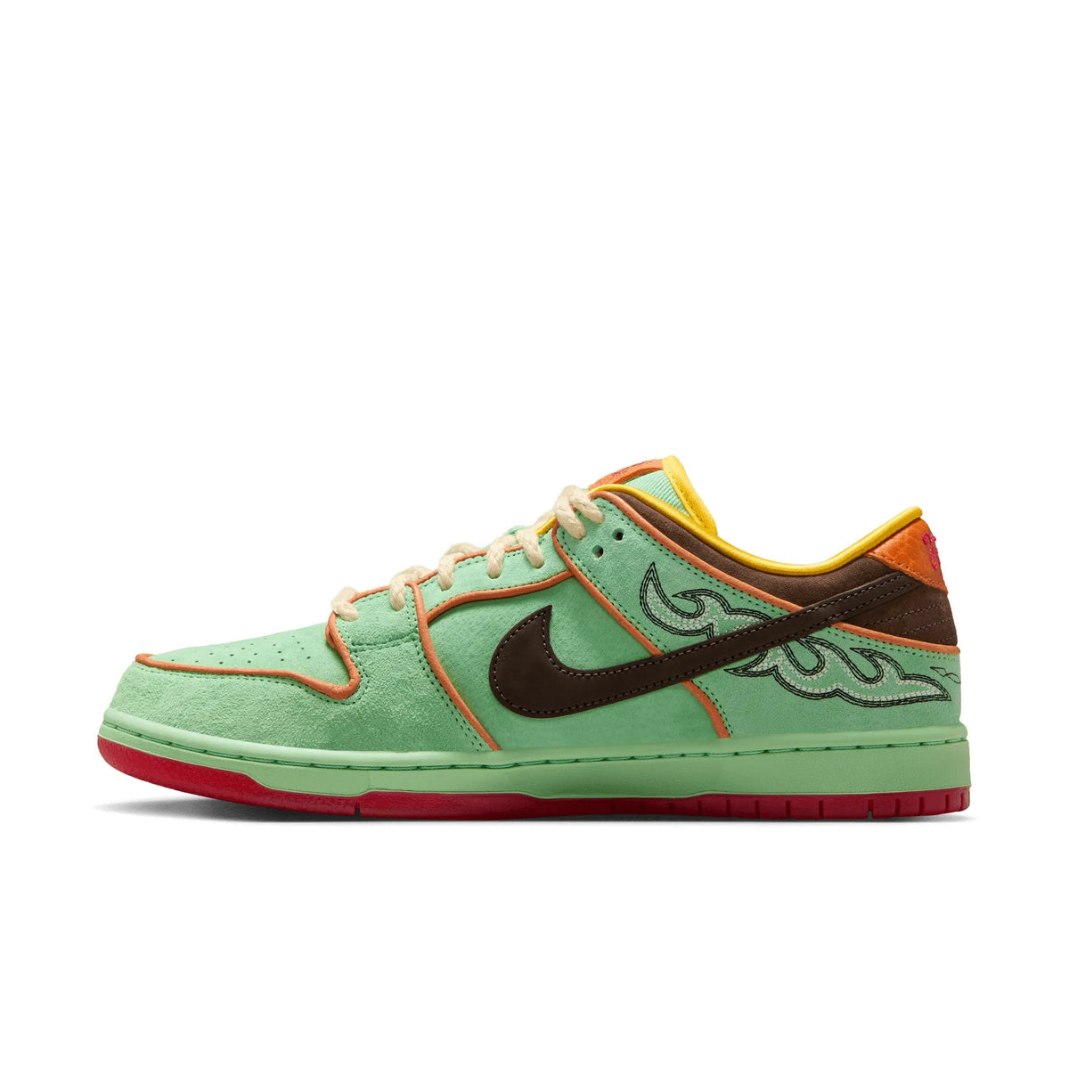 Nike SB Dunk Low Pro Western, tourmaline/baroque brown - monarch - Tiki Room Skateboards - 13