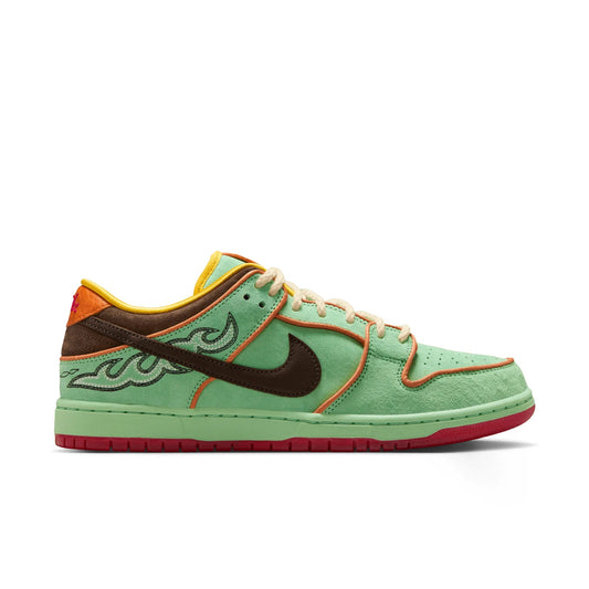 Nike SB Dunk Low Pro Western, tourmaline/baroque brown - monarch - Tiki Room Skateboards - 1