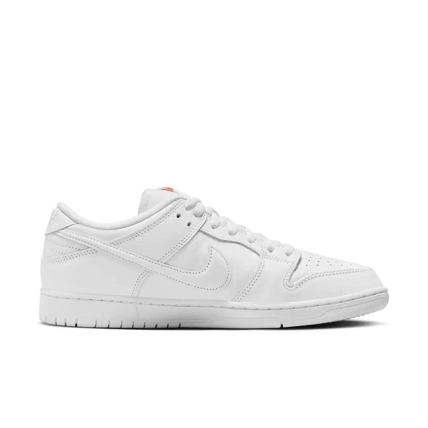 Nike SB Dunk Low Pro, white/white - white - white - Tiki Room Skateboards - 7