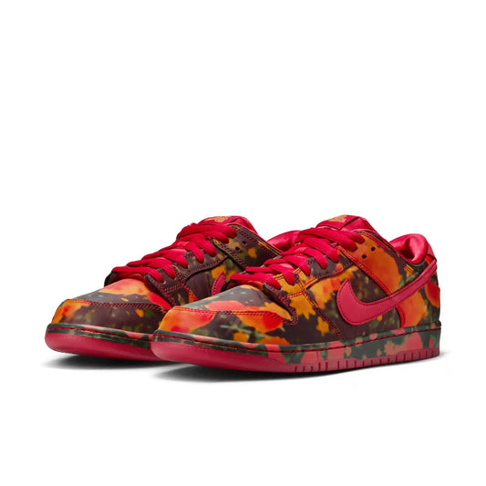 Nike SB Dunk Low Pro Wizard Of Oz, gym red/university red-multi-color