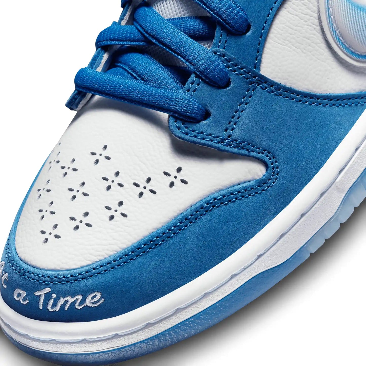 Nike SB Dunk Low Pro X Born X Raised, deep royal/white - black - Tiki Room Skateboards - 4