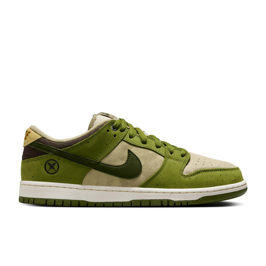 Nike SB Dunk Low Pro Yuto Matcha, asparagus/legion green - lt khaki - Tiki Room Skateboards - 1