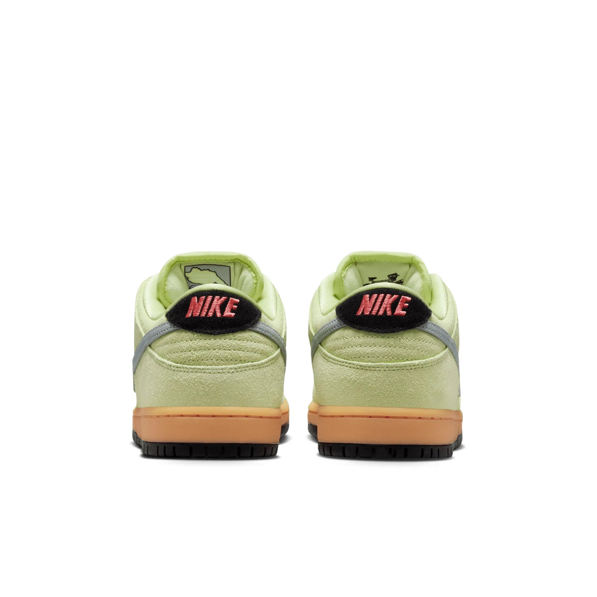 Nike SB Dunk Low "Verdugo Mountain", lt liquid lime/wolf grey - black - Tiki Room Skateboards - 5