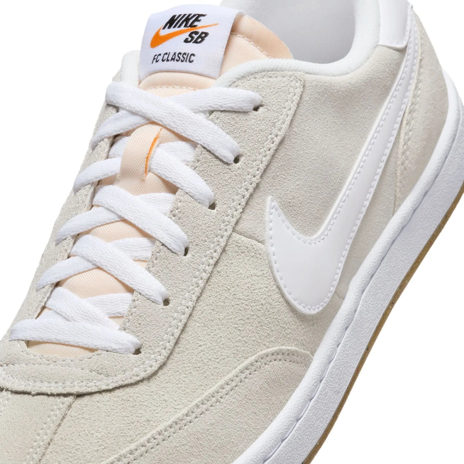 Nike SB FC Classic, summit white/summit white - white - Tiki Room Skateboards - 3