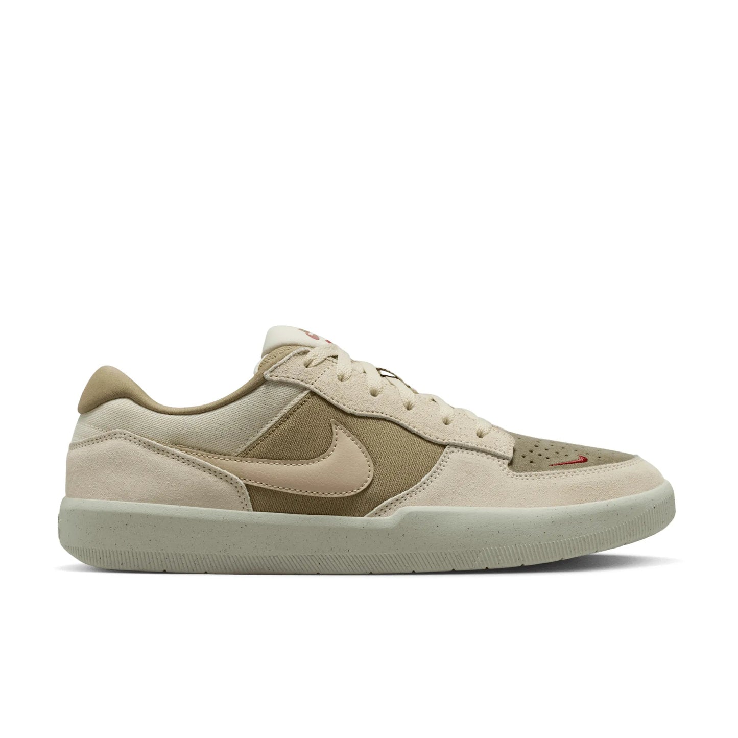 Nike SB Force 58, coconut milk/linen - neutral olive - Tiki Room Skateboards - 1