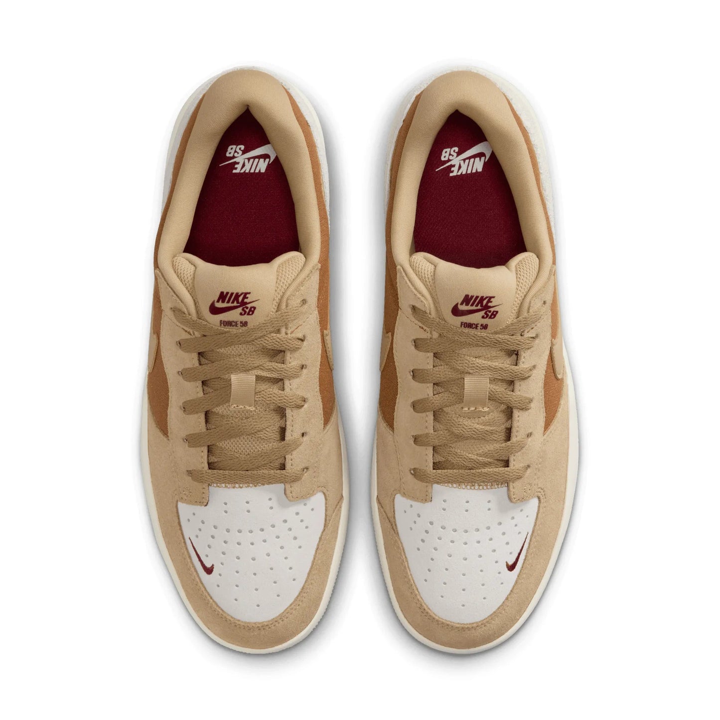 Nike SB Force 58, lt british tan/parachute beige - Tiki Room Skateboards - 5