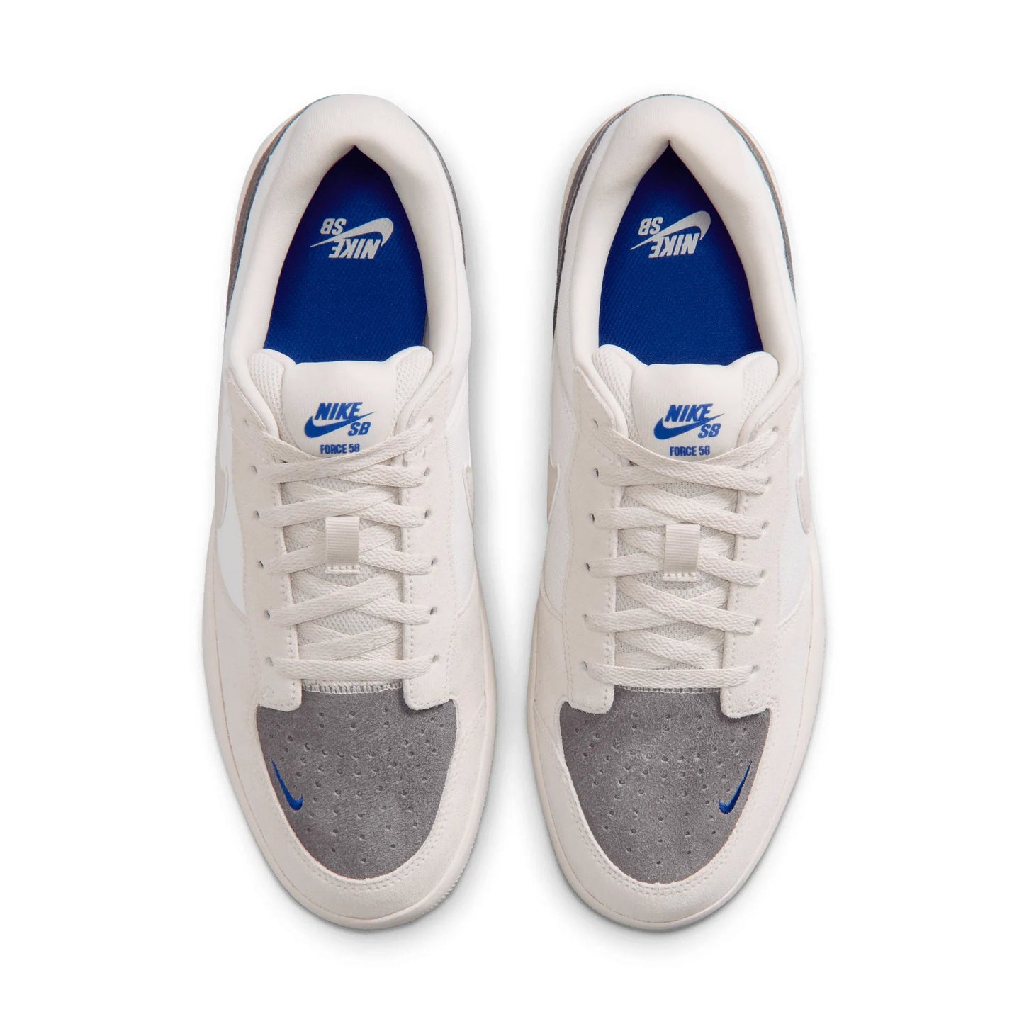 Nike SB Force 58, phantom/lt orewood brn-pencil point - Tiki Room Skateboards - 5