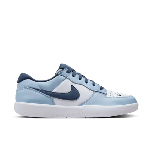 Nike SB Force 58 Premium, white/thunder blue - white - ashen slate - Tiki Room Skateboards - 1