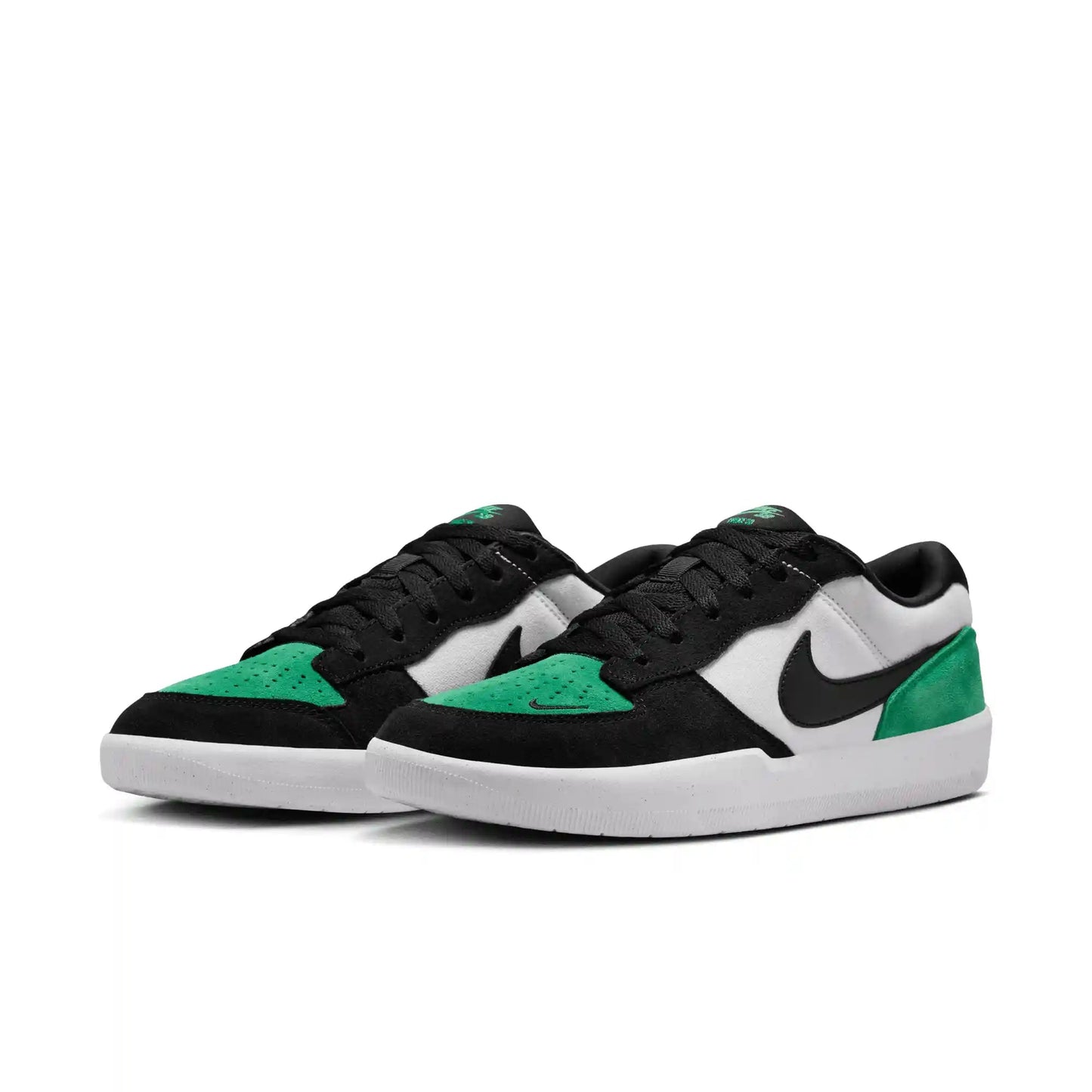 Nike SB Force 58, white/black - stadium green - white - Tiki Room Skateboards - 2