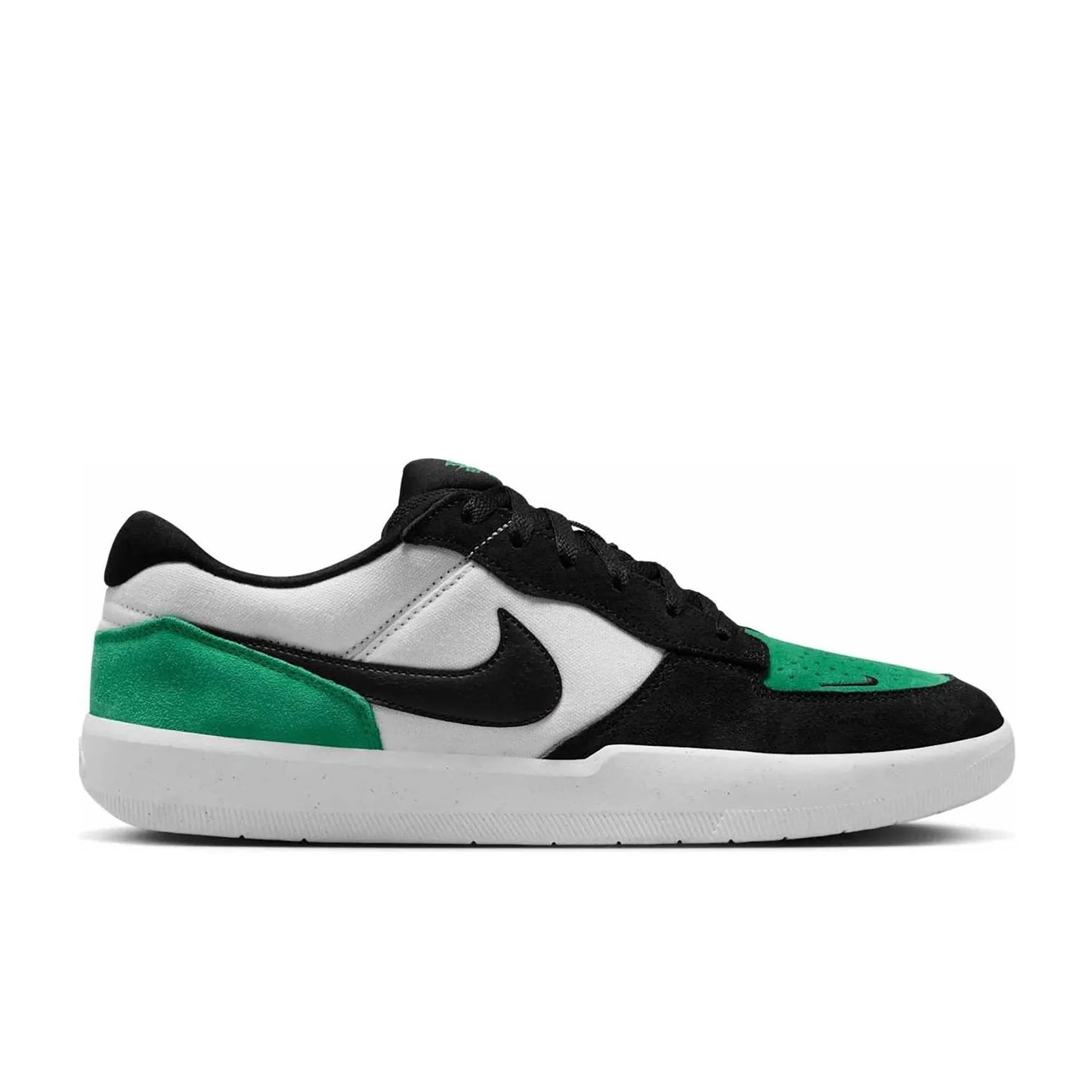 Nike SB Force 58, white/black - stadium green - white - Tiki Room Skateboards - 1