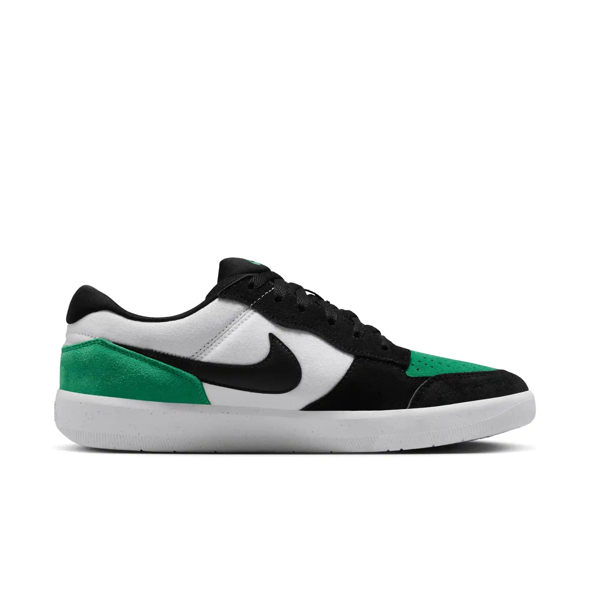 Nike SB Force 58, white/black - stadium green - white - Tiki Room Skateboards - 10