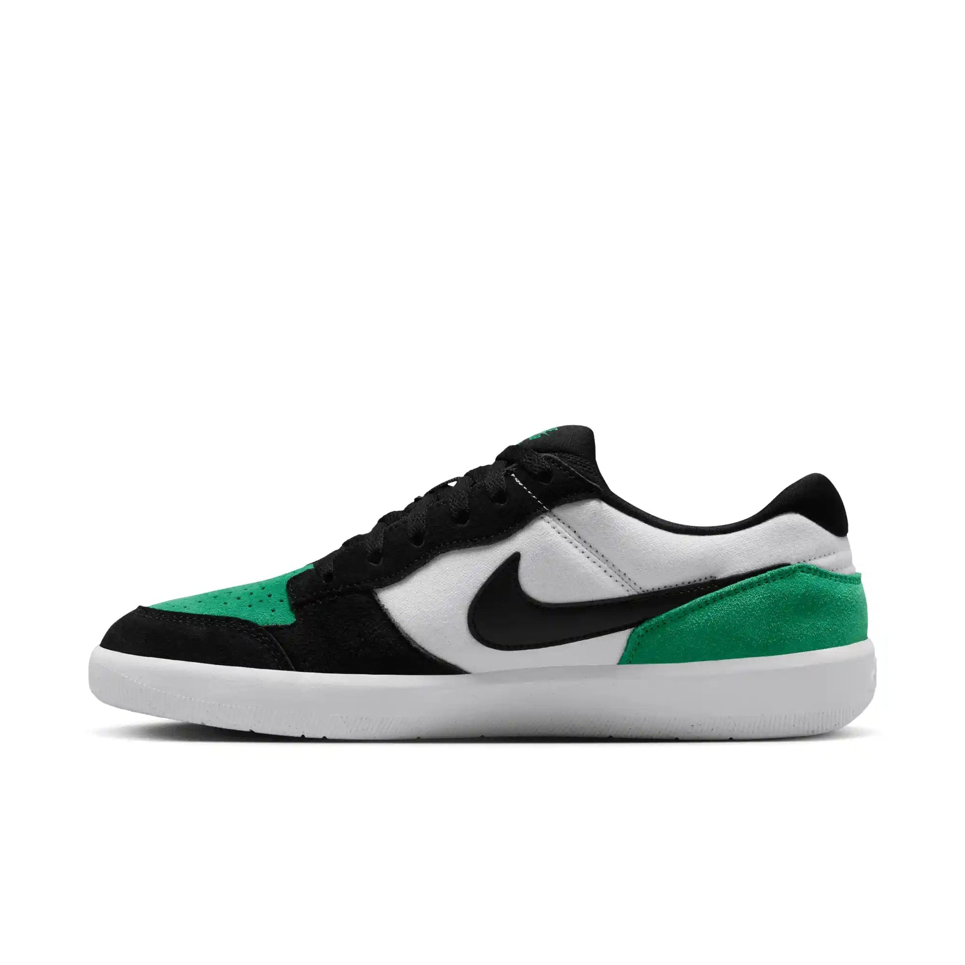 Nike SB Force 58, white/black - stadium green - white - Tiki Room Skateboards - 9