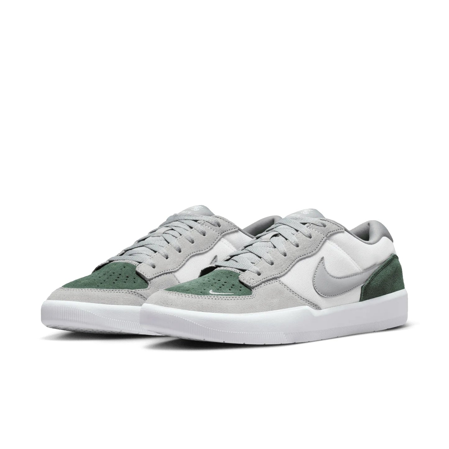 Nike SB Force 58, white/flt silver - fir - white - Tiki Room Skateboards - 2