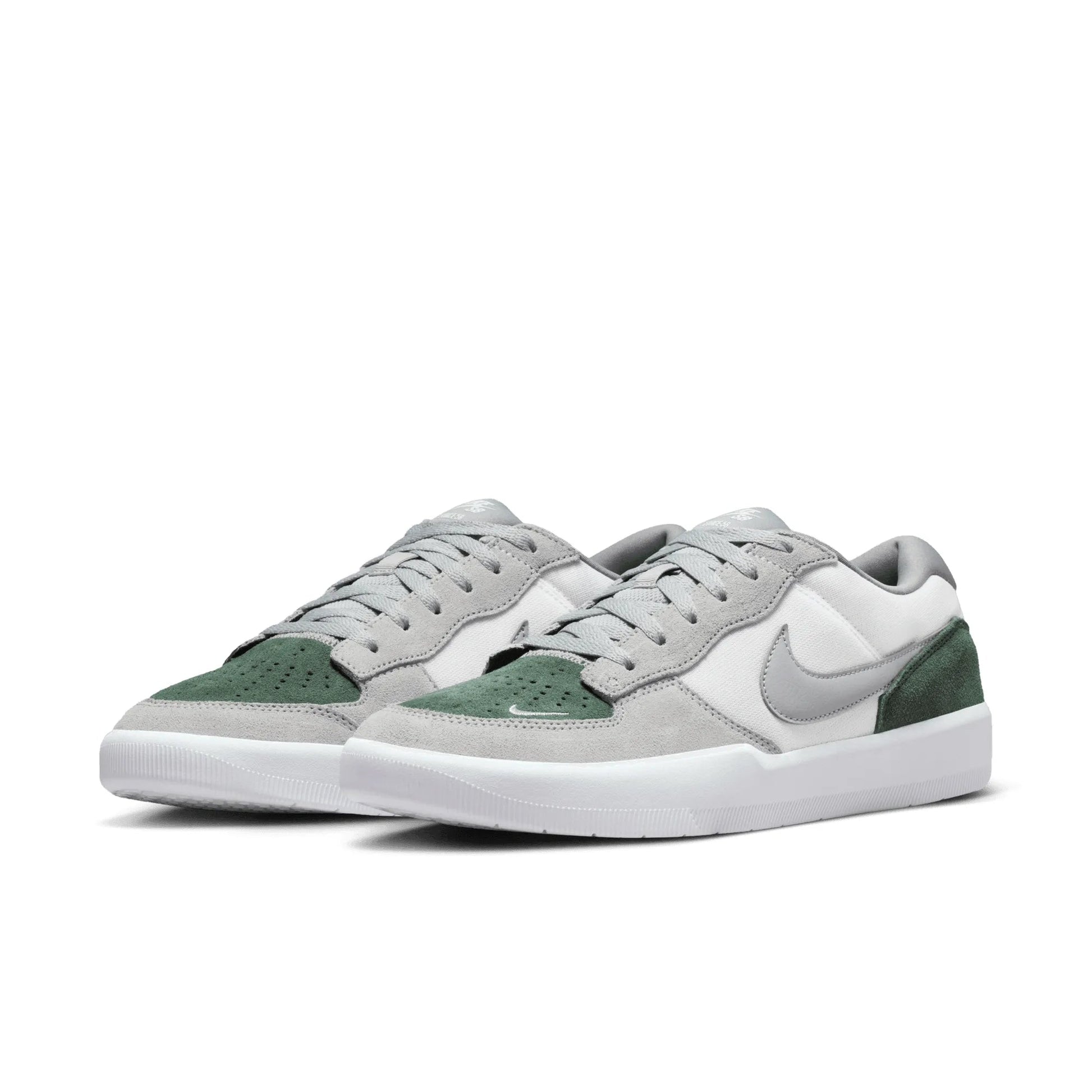 Nike SB Force 58, white/flt silver - fir - white - Tiki Room Skateboards - 2