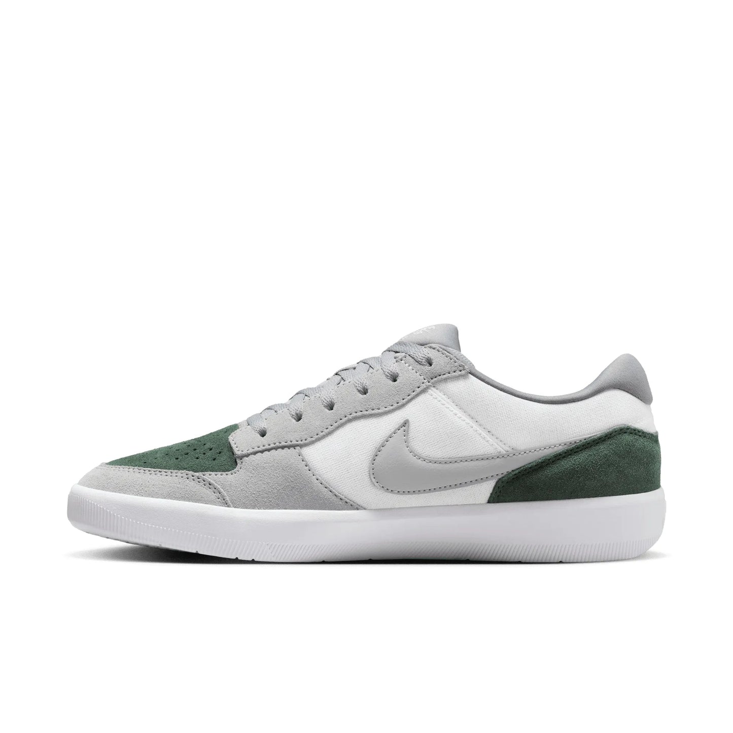 Nike SB Force 58, white/flt silver - fir - white - Tiki Room Skateboards - 10
