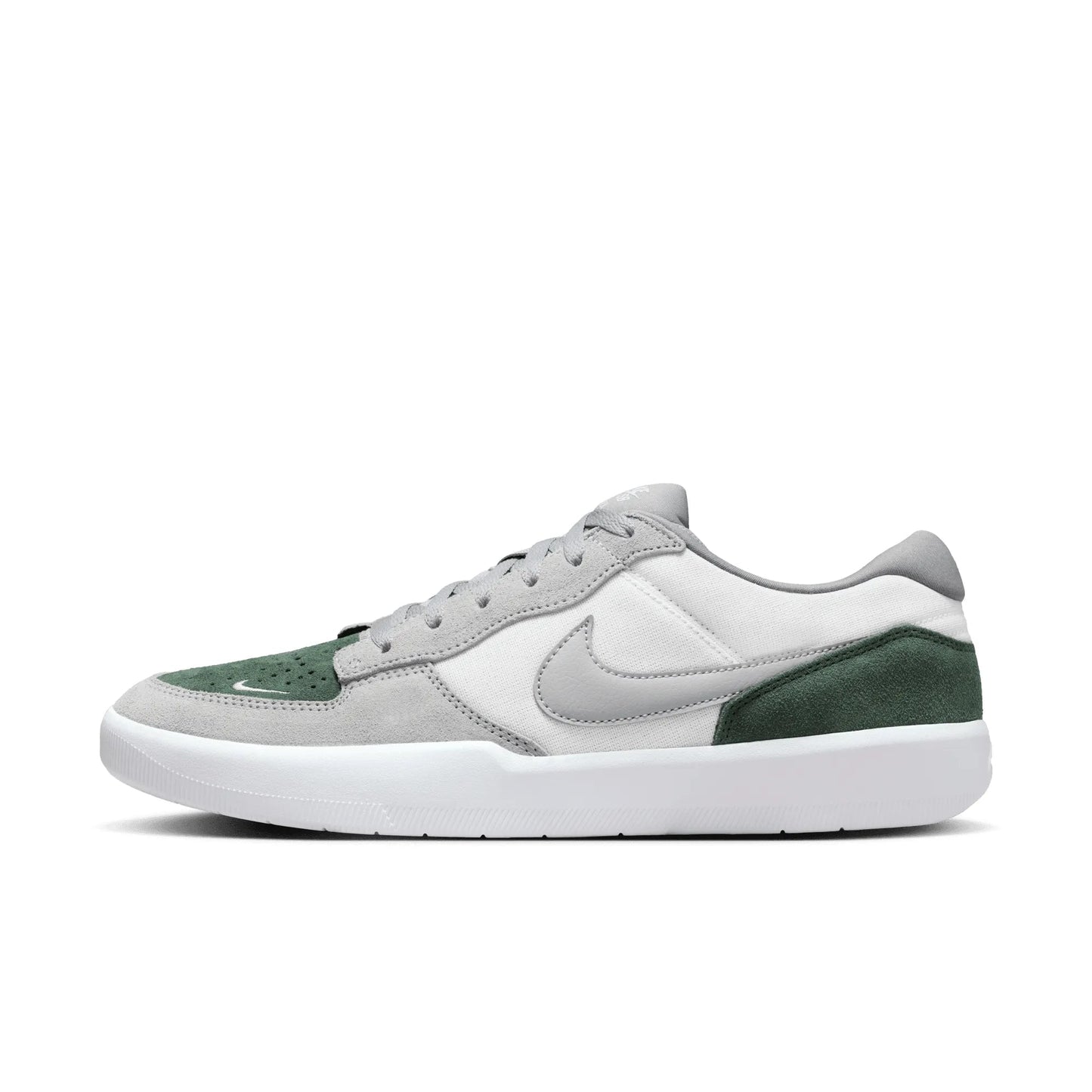 Nike SB Force 58, white/flt silver - fir - white - Tiki Room Skateboards - 9
