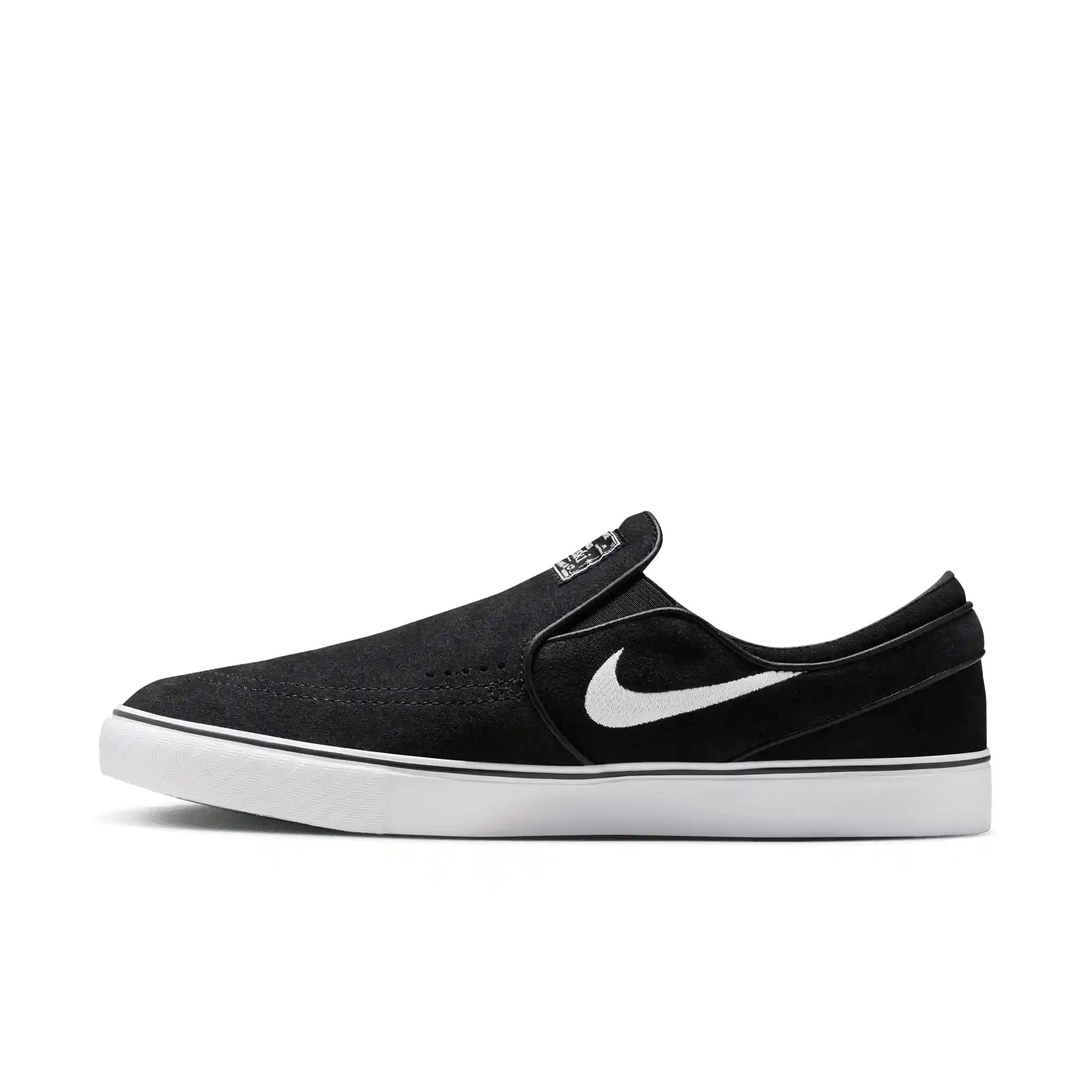 Nike SB Janoski+ Slip, black/white-black-black - Tiki Room Skateboards - 8