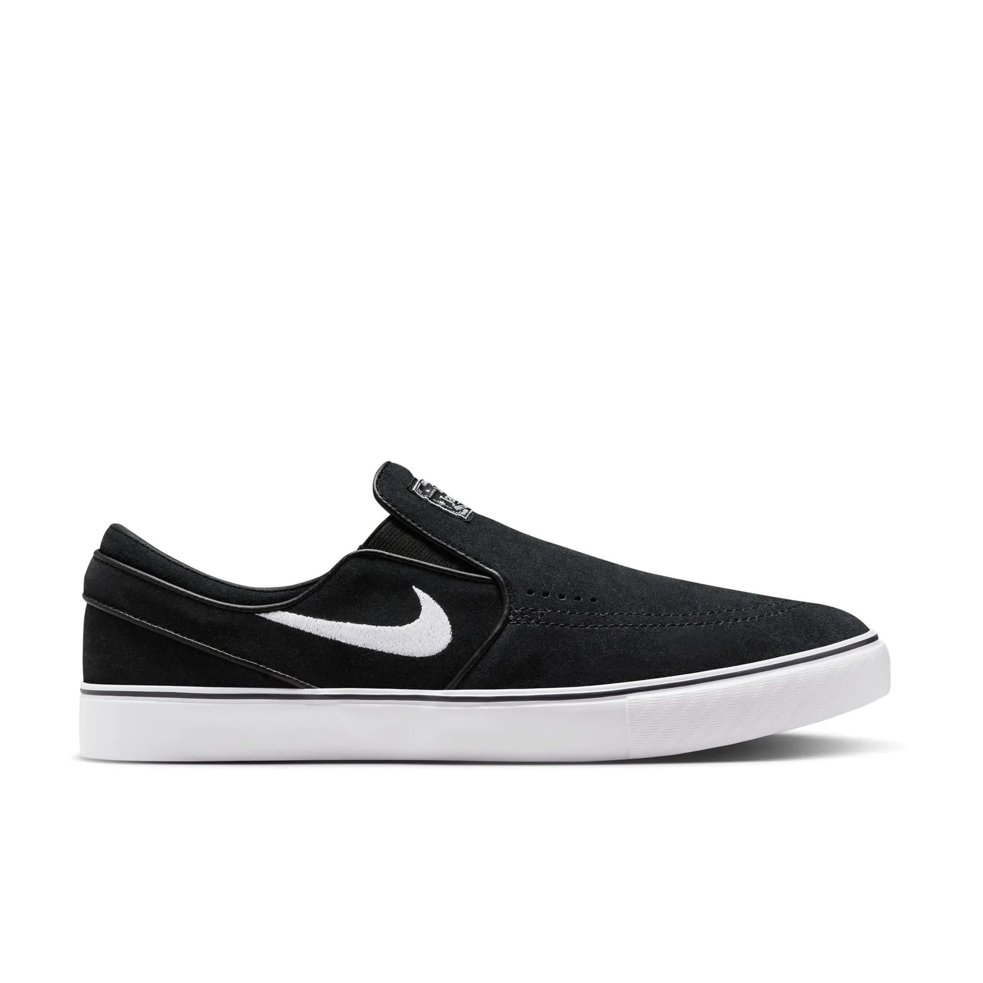 Nike SB Janoski+ Slip, black/white - black - black - Tiki Room Skateboards - 1