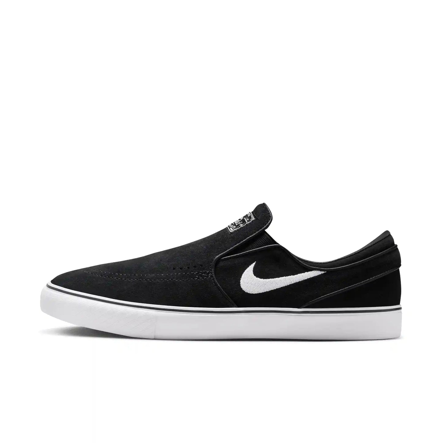 Nike SB Janoski+ Slip, black/white-black-black - Tiki Room Skateboards - 7