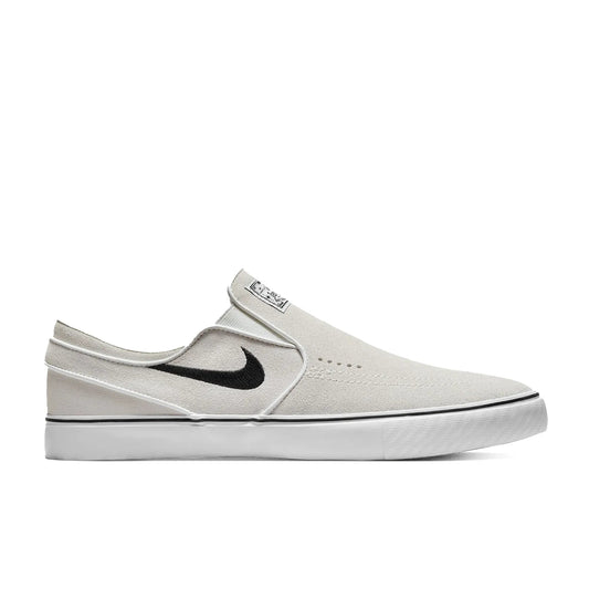 Nike SB Janoski+ Slip, summit white/black - Tiki Room Skateboards - 1