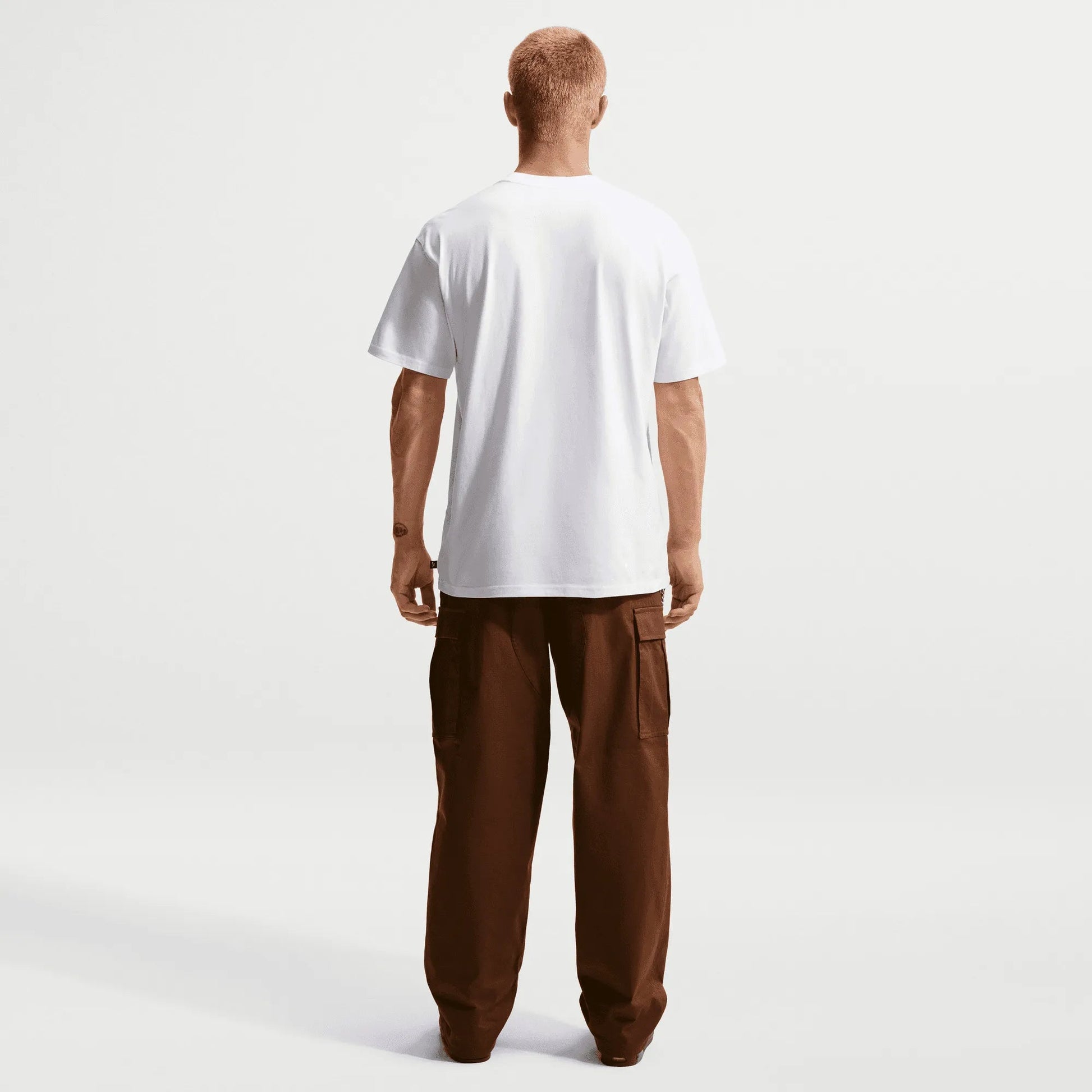 Nike SB Logo Skate T-Shirt, white/game royal - Tiki Room Skateboards - 3