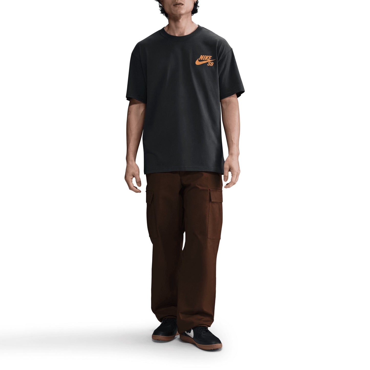 Nike SB Logo T-Shirt, dk smoke grey - Tiki Room Skateboards - 2