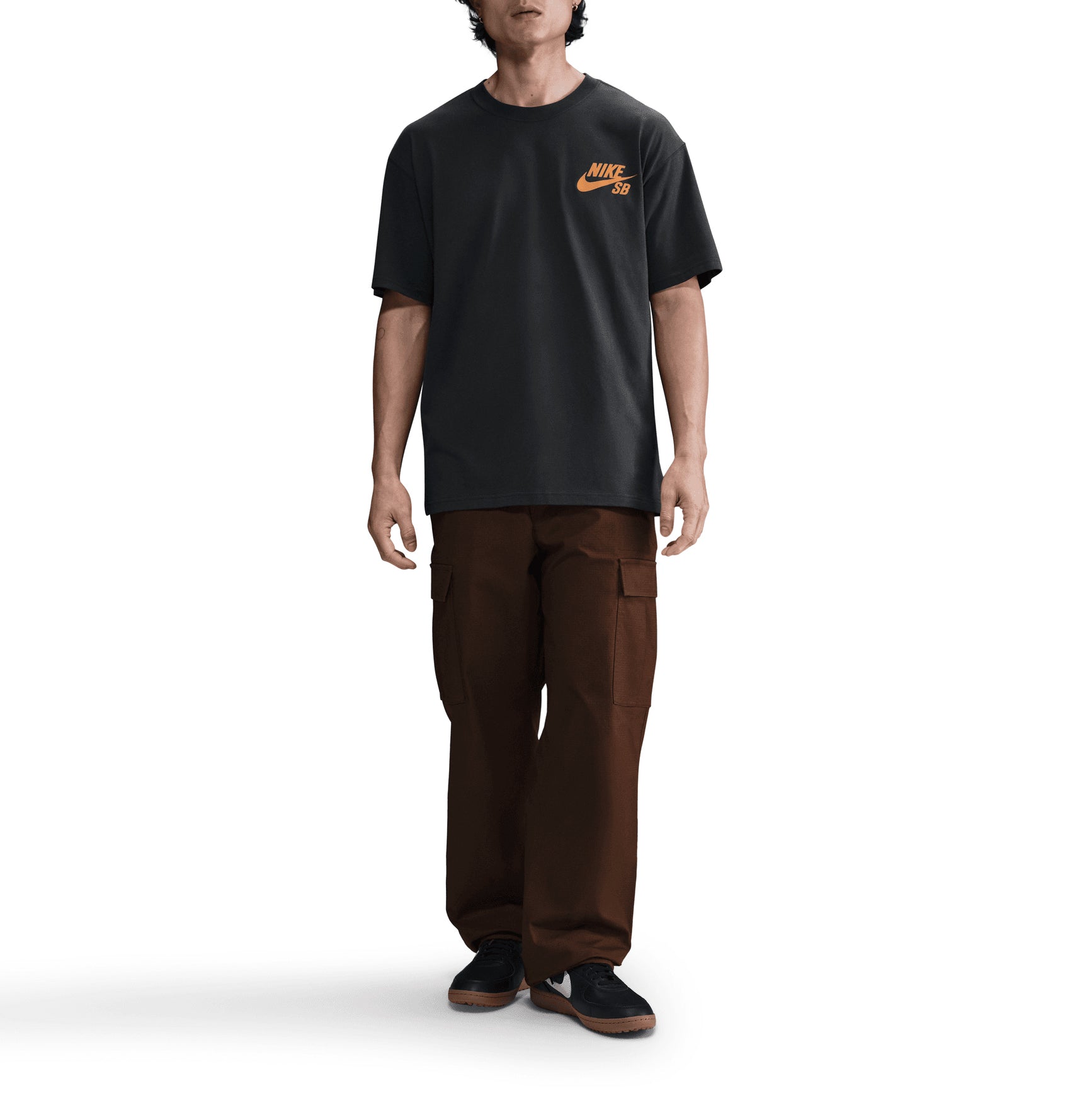 Nike SB Logo T-Shirt, dk smoke grey - Tiki Room Skateboards - 2