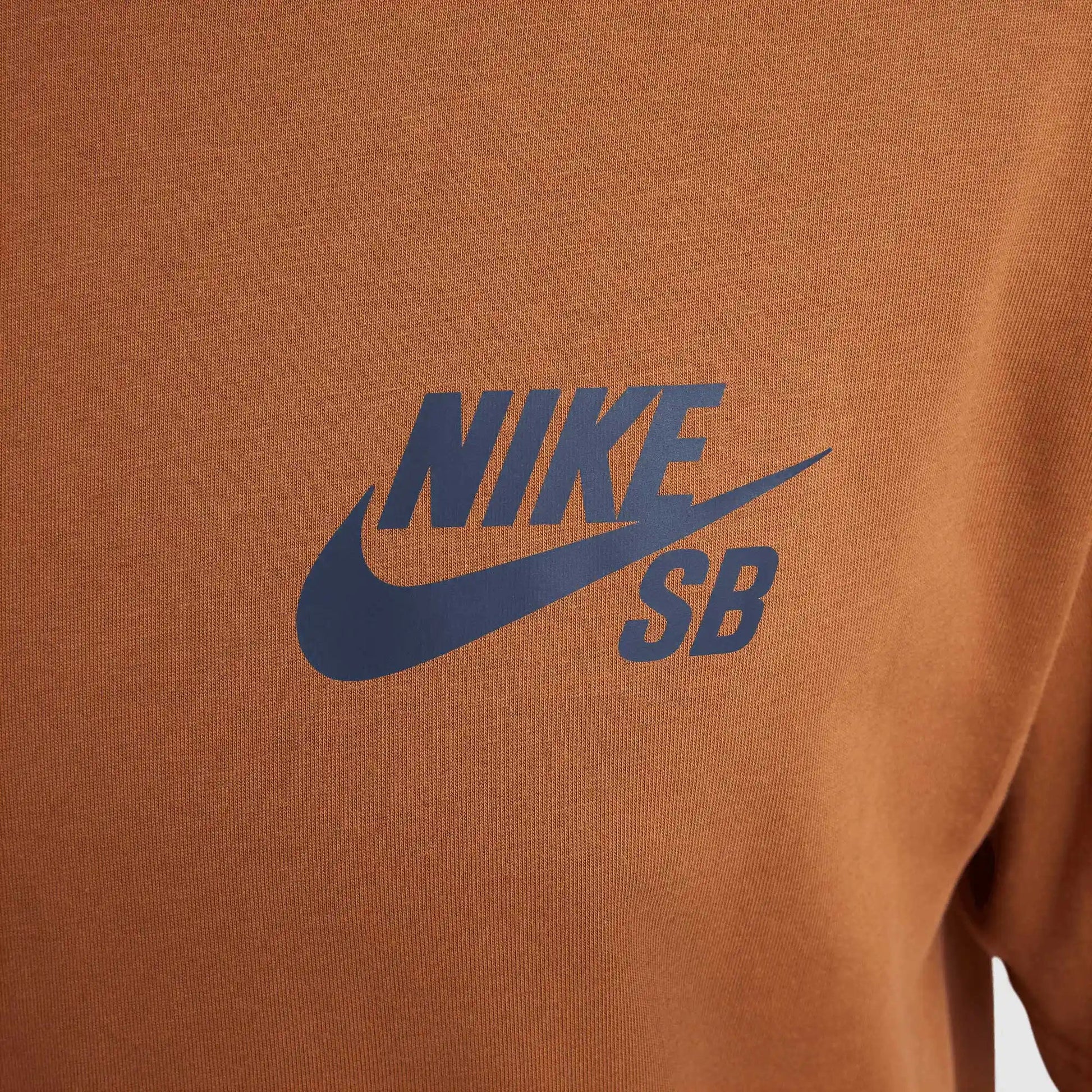 Nike SB Logo Tee, lt british tan - Tiki Room Skateboards - 3