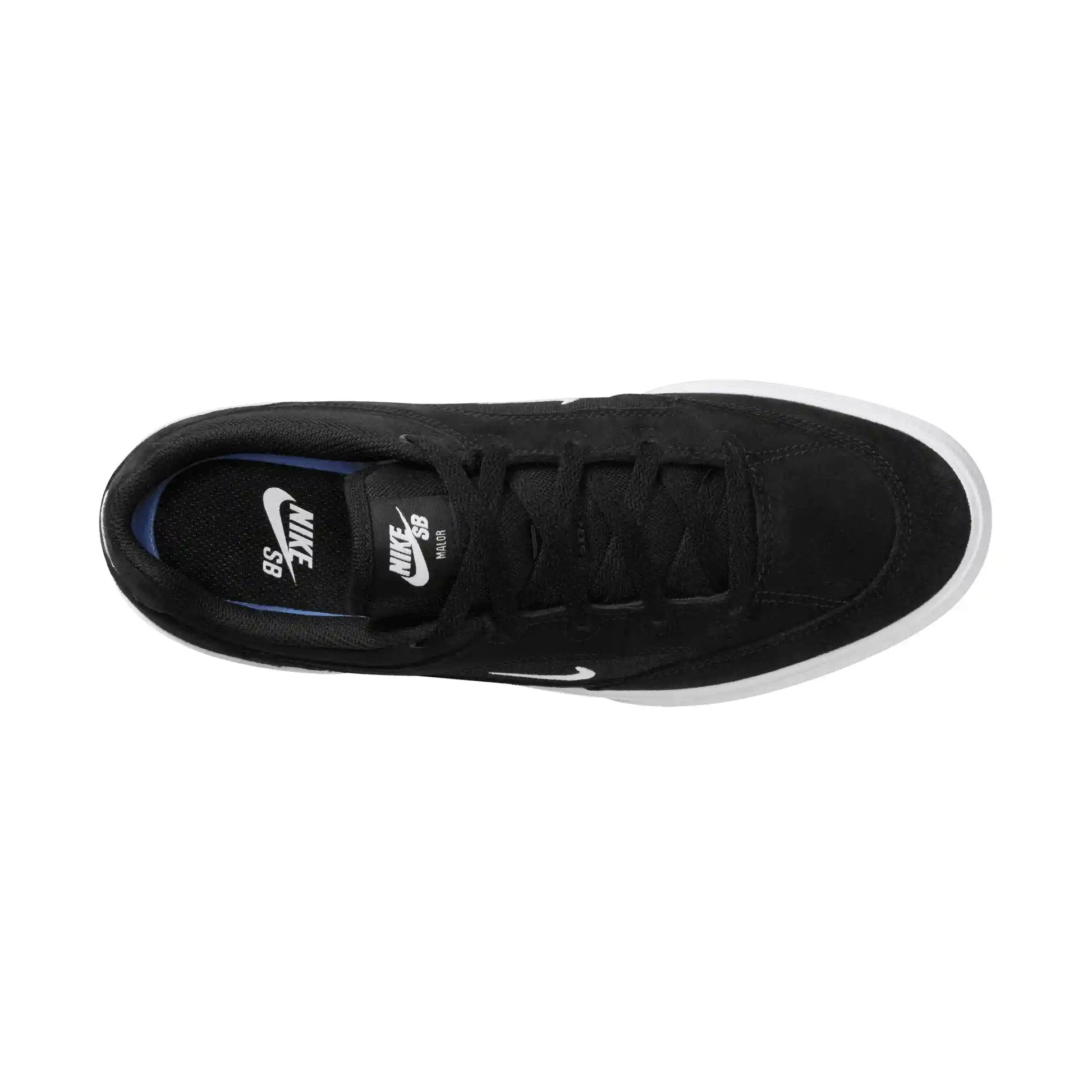 Nike SB Malor, black/white - black - white - Tiki Room Skateboards - 11