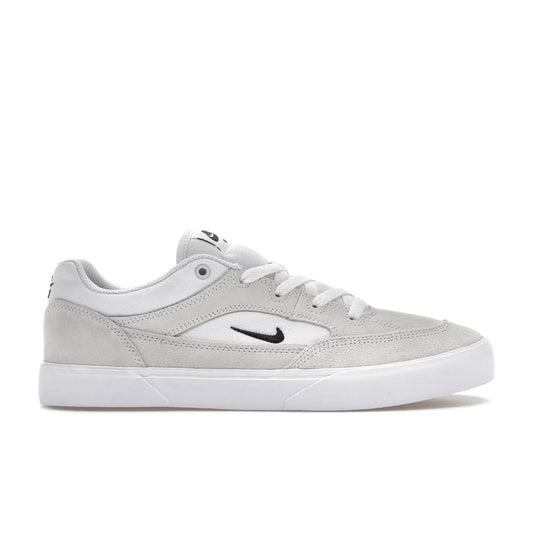 Nike SB Malor, white/black - summit white - gum light brown - Tiki Room Skateboards - 1